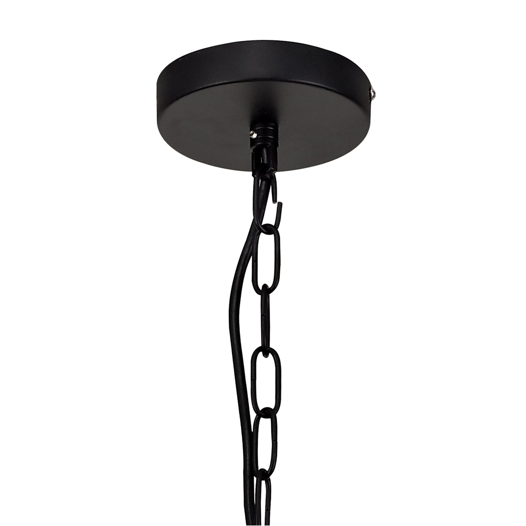 Fabula Regents 4 Light Pendant - Matt Black