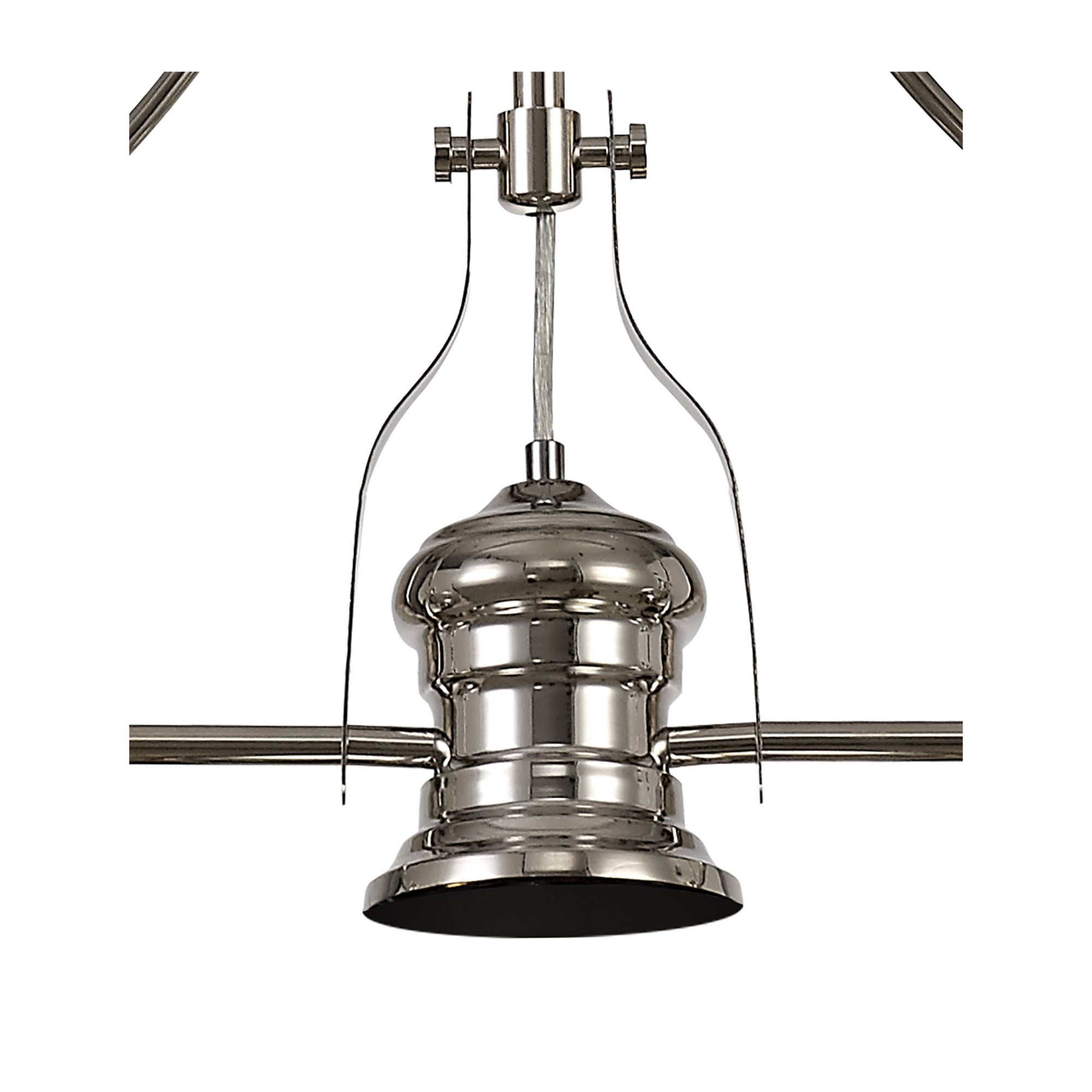 Fabula Epping Linear Pendant Frame - Polished Nickel - Frame Only