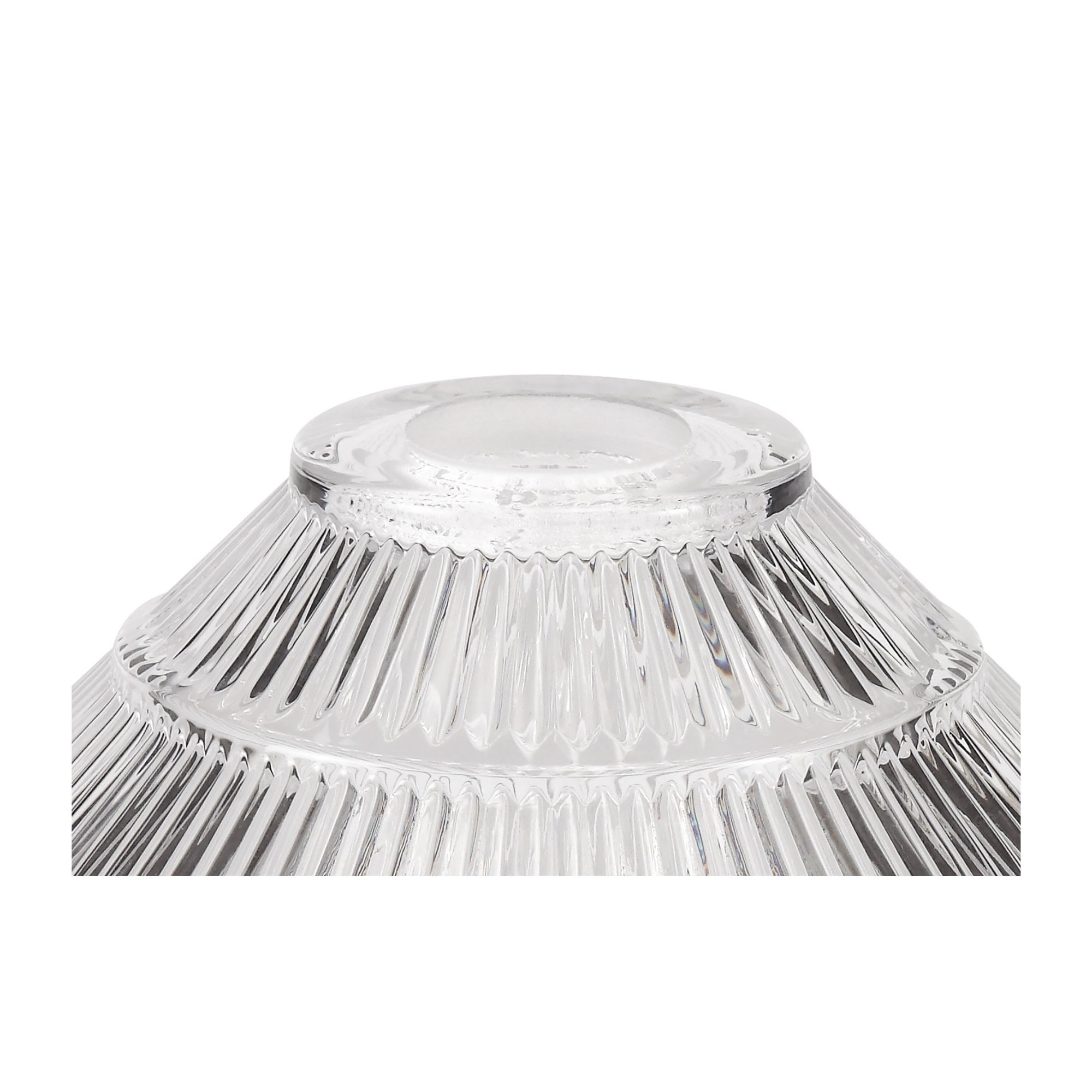 Fabula Epping 30cm Cone Shade - Clear Glass - Shade Only