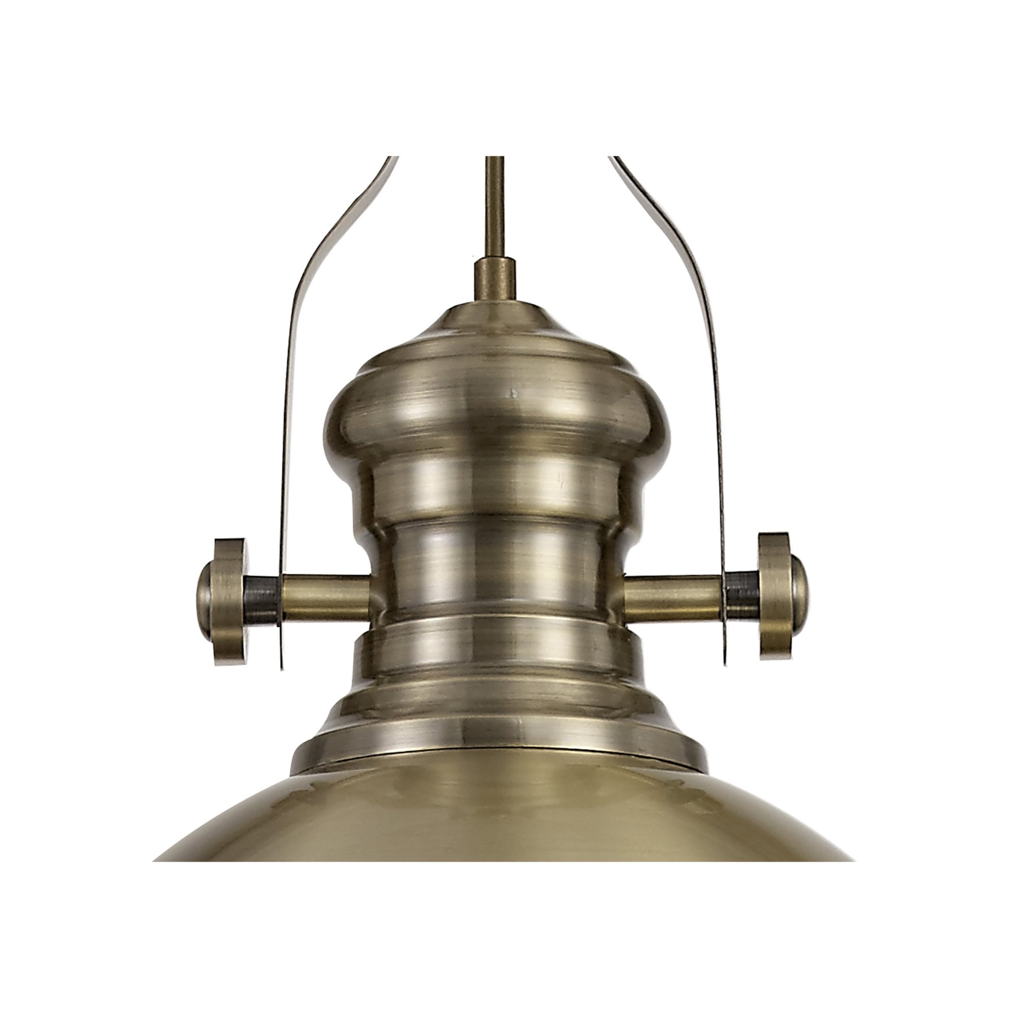 Fabula Epping Single Pendant - Antique Brass