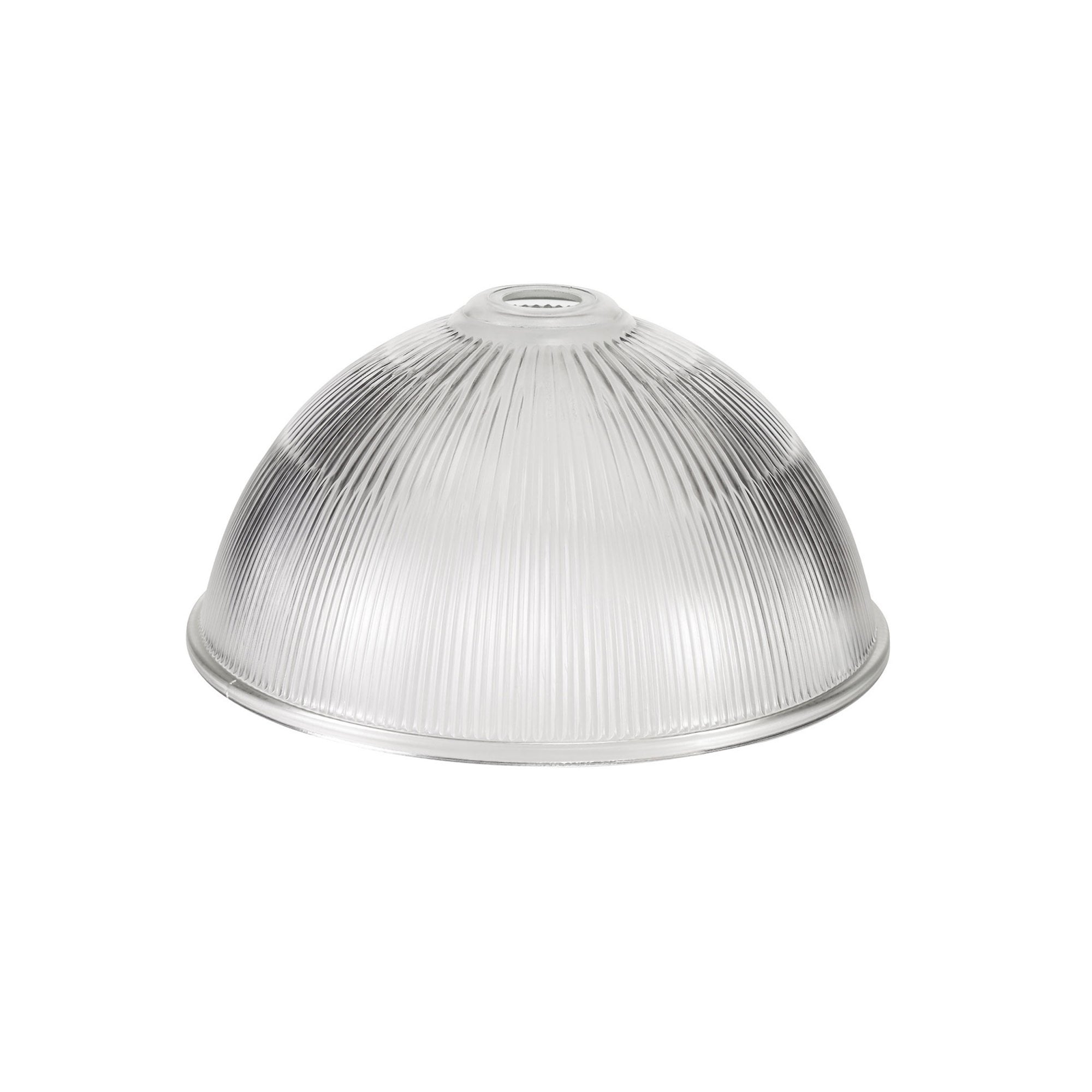 Fabula Epping 38cm Dome Shade - Clear Glass - Shade Only
