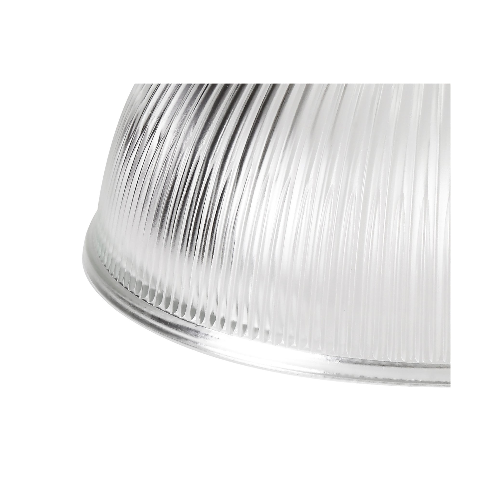 Fabula Epping 30cm Dome Shade - Clear Glass - Shade Only