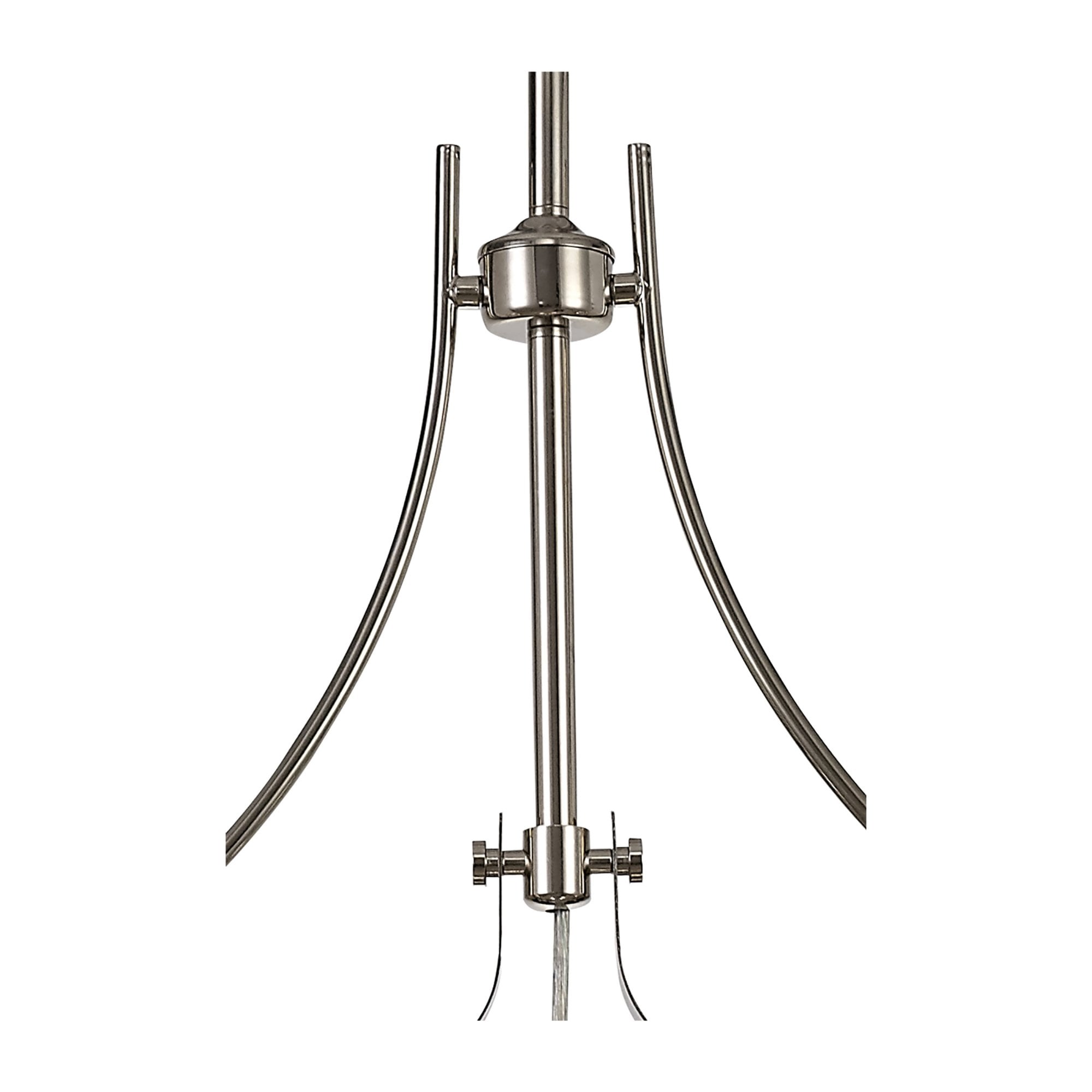 Fabula Epping 3 Light Linear Pendant - Polished Nickel