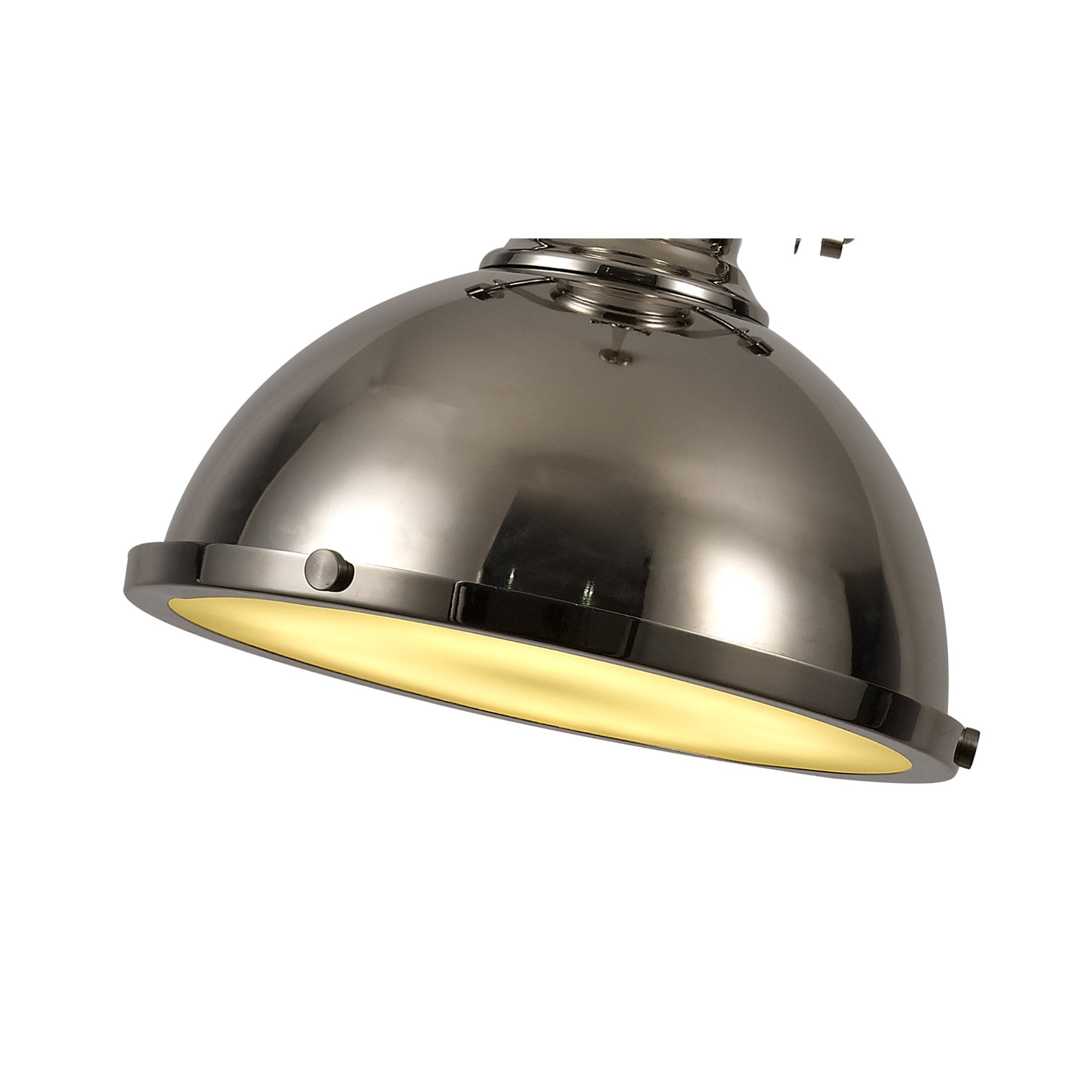 Fabula Epping Single Pendant - Polished Nickel