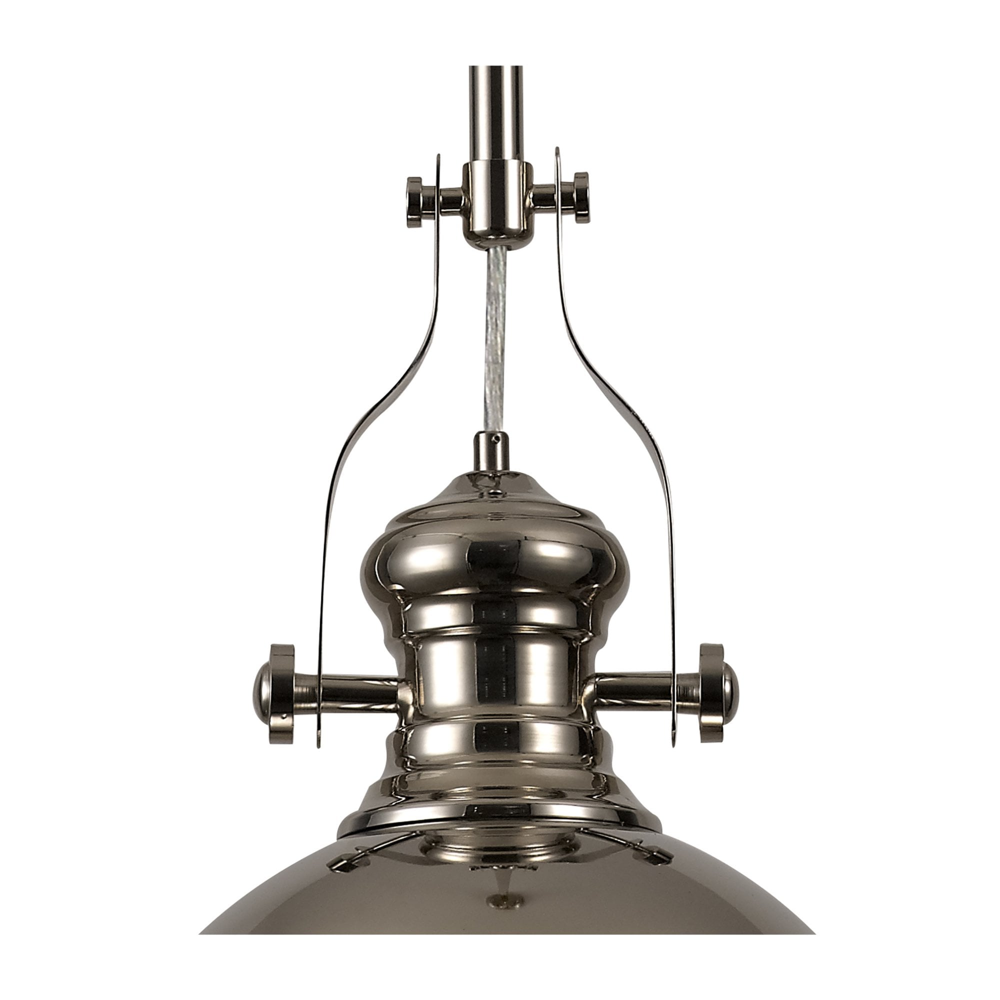 Fabula Epping Single Pendant - Polished Nickel