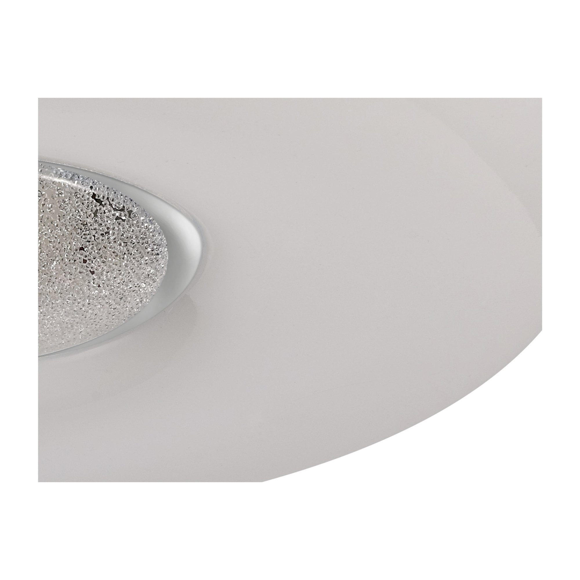 Fabula Firs Colour Switchable LED Flush Light - Opal White