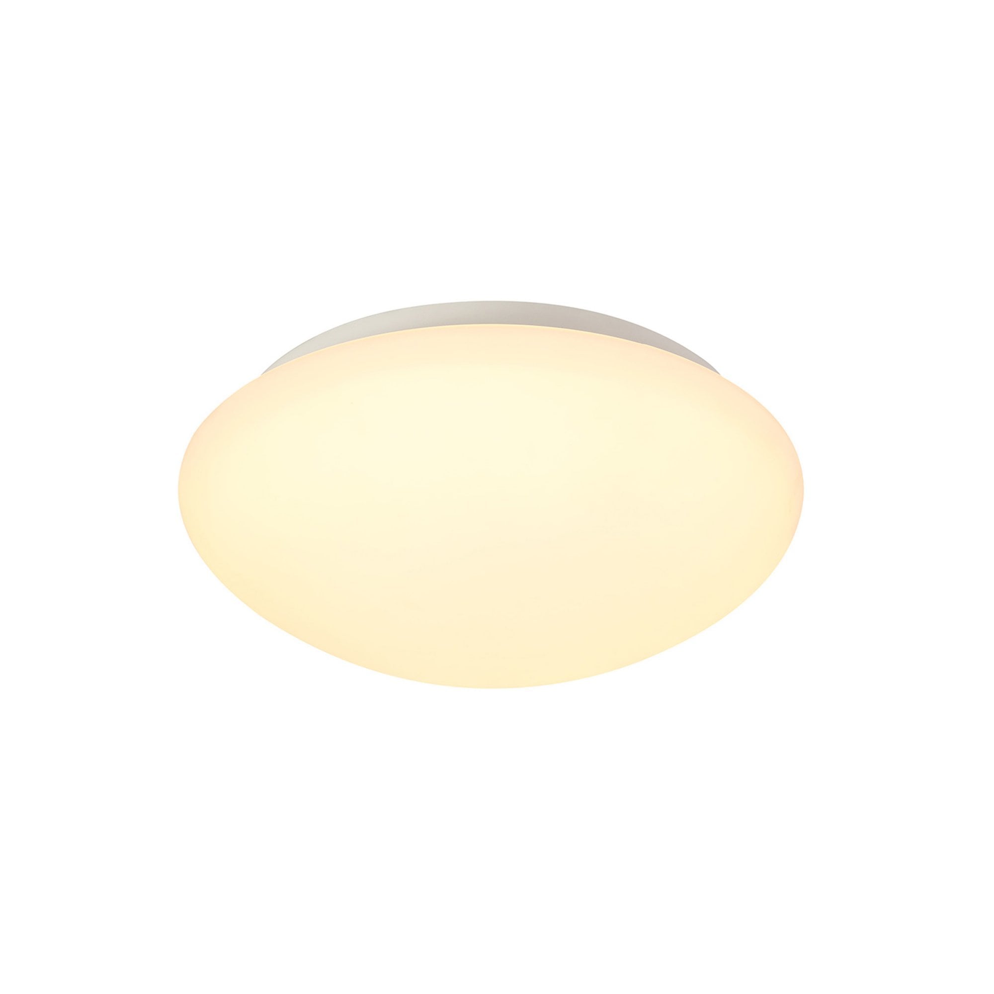 Fabula Fairmeads LED Flush Light - White & Frosted Glass - IP44