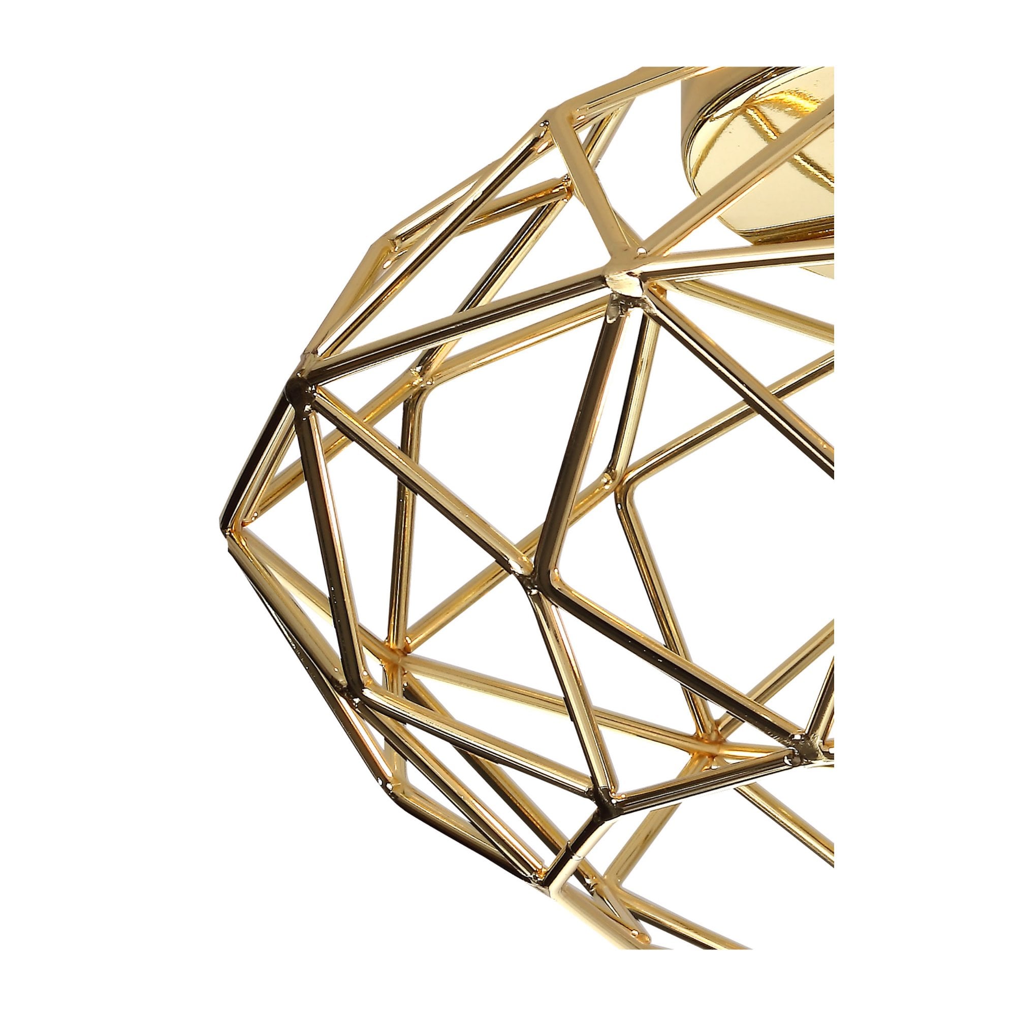 Fabula Cavendish Flush Light - Polished Brass