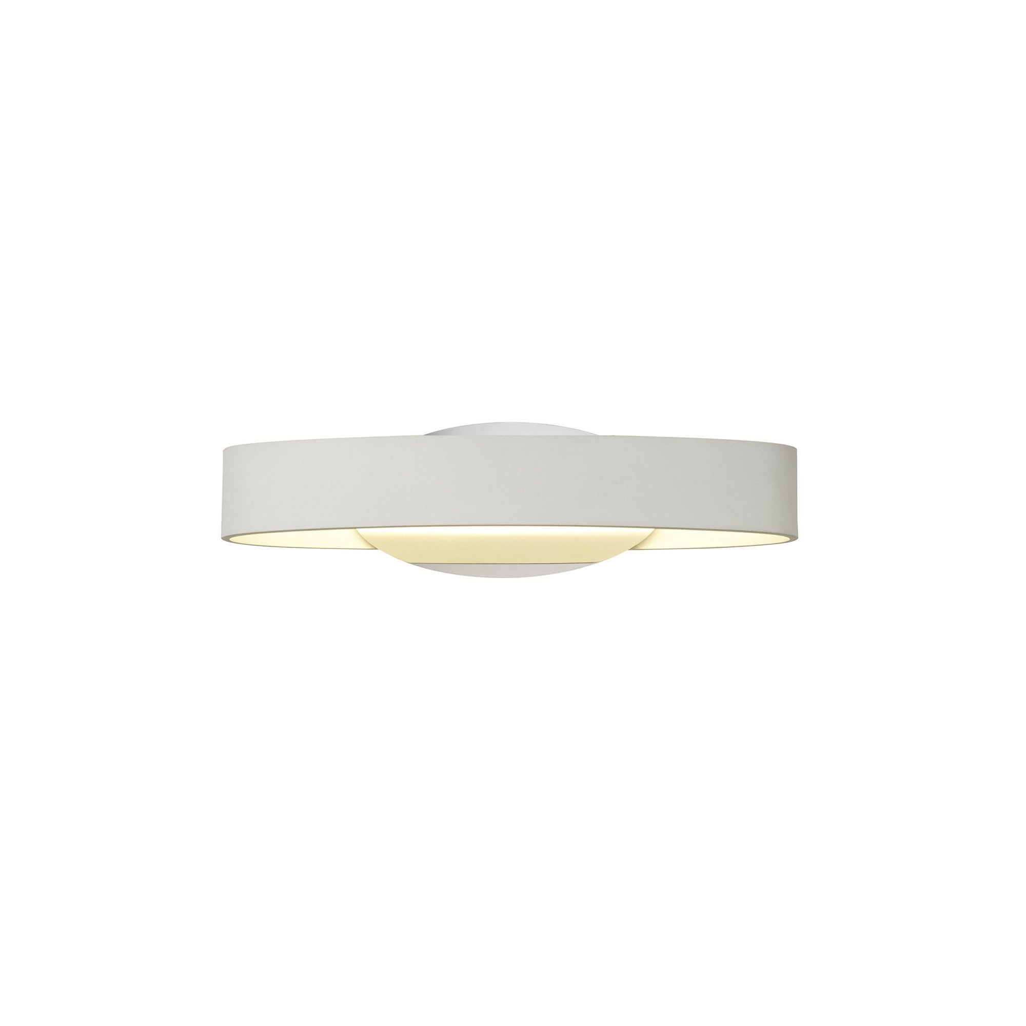 Fabula Ellesmere LED Wall Lamp - White & Polished Chrome