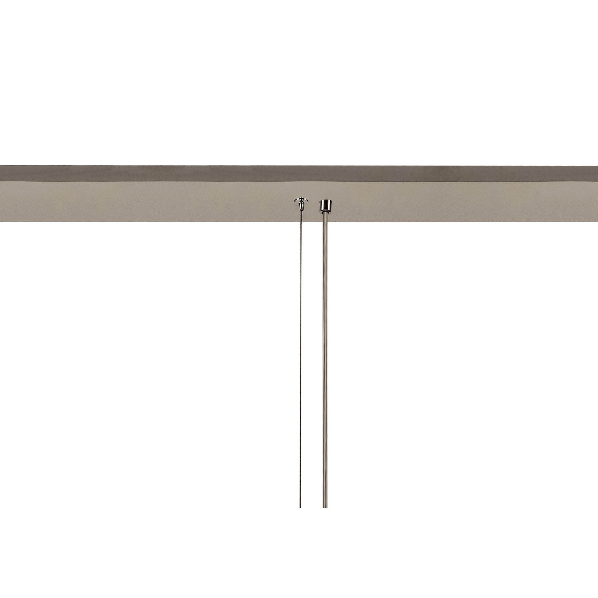 Fabula Fernbank 5 Light Linear Pendant Chandelier - Polished Chrome & Crystal