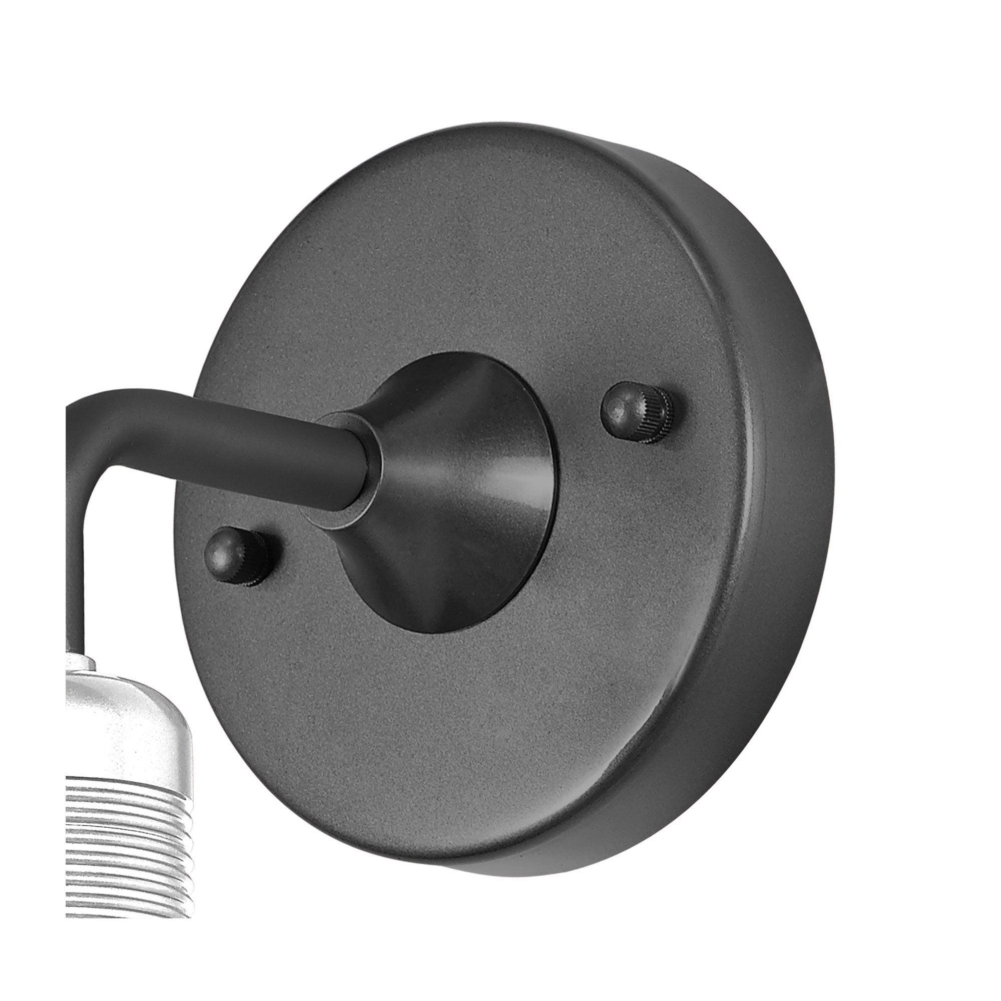 Fabula Maybury Single Wall Lamp - Anthracite & Matt White - IP65