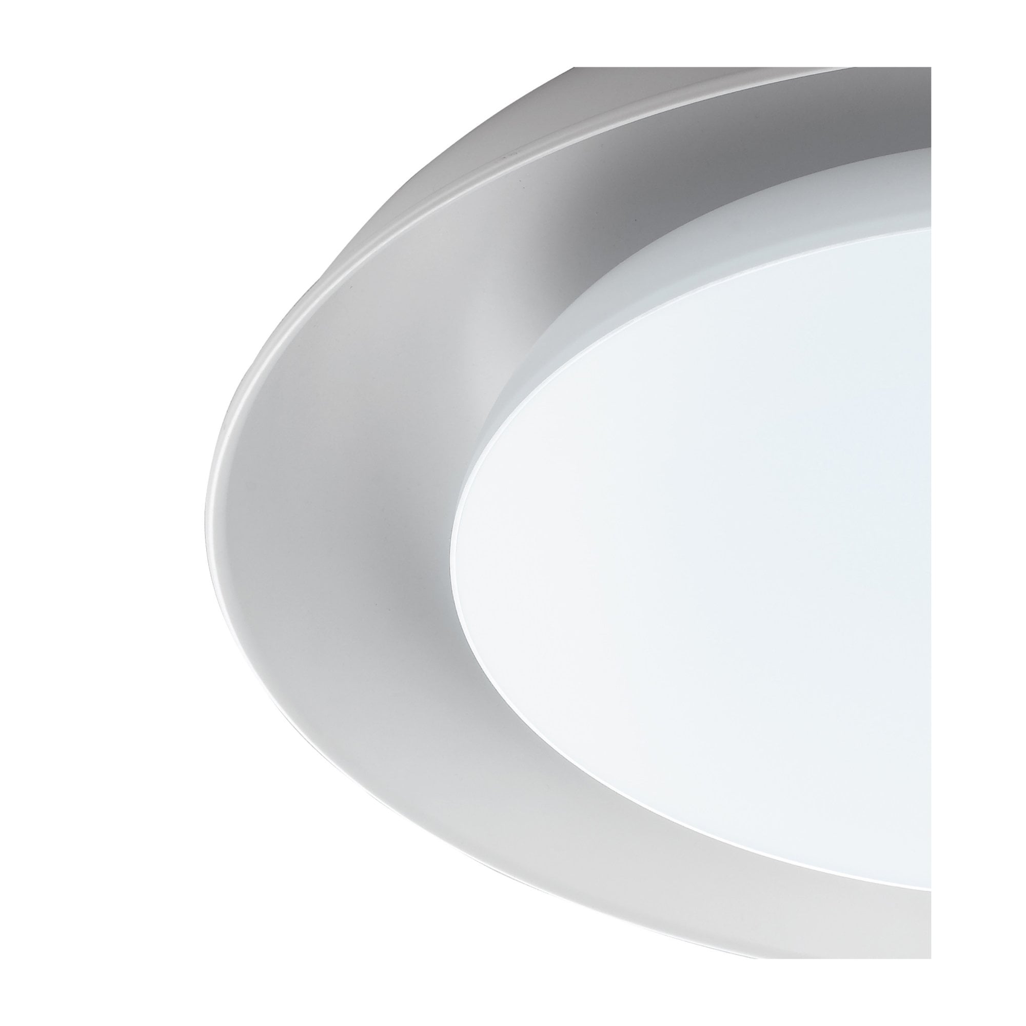 Fabula Forster RGBW LED Flush Light with Bluetooth and Speaker - White