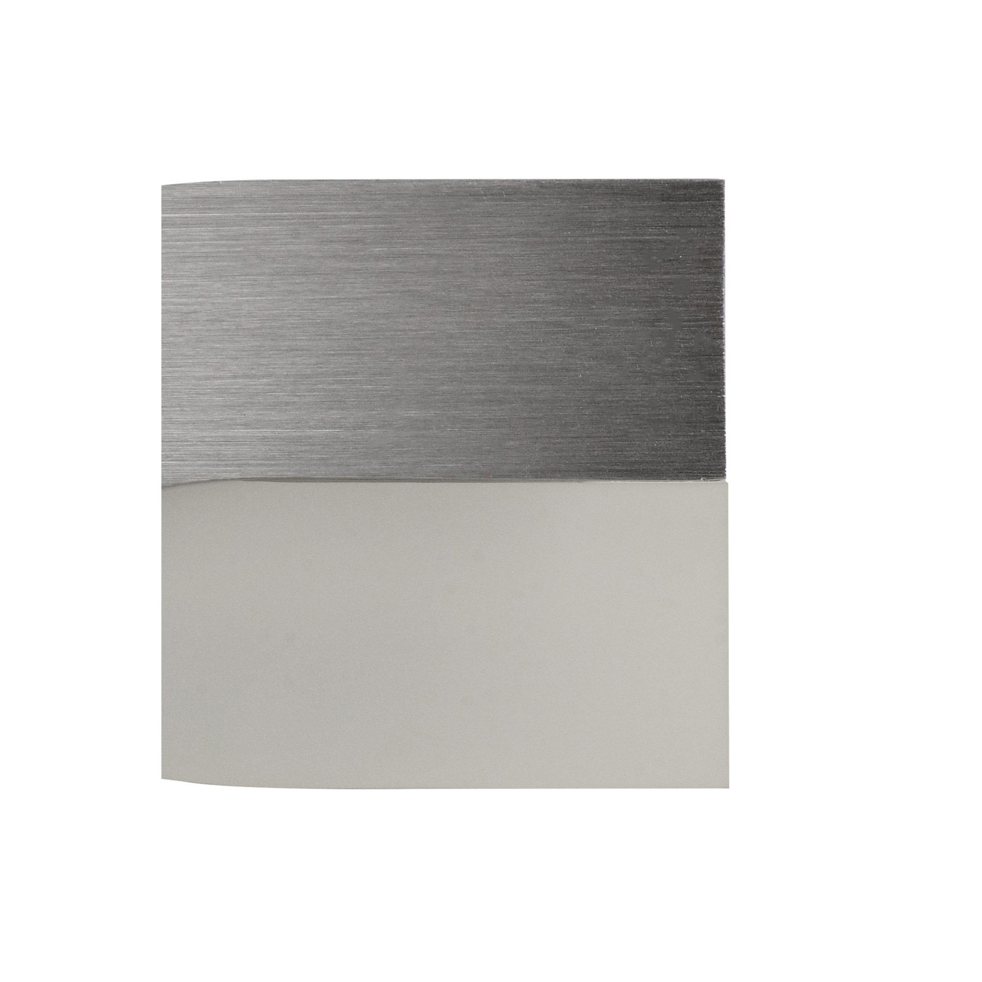 Fabula Coppice LED Wall Lamp - Brushed Aluminium & Frosted White