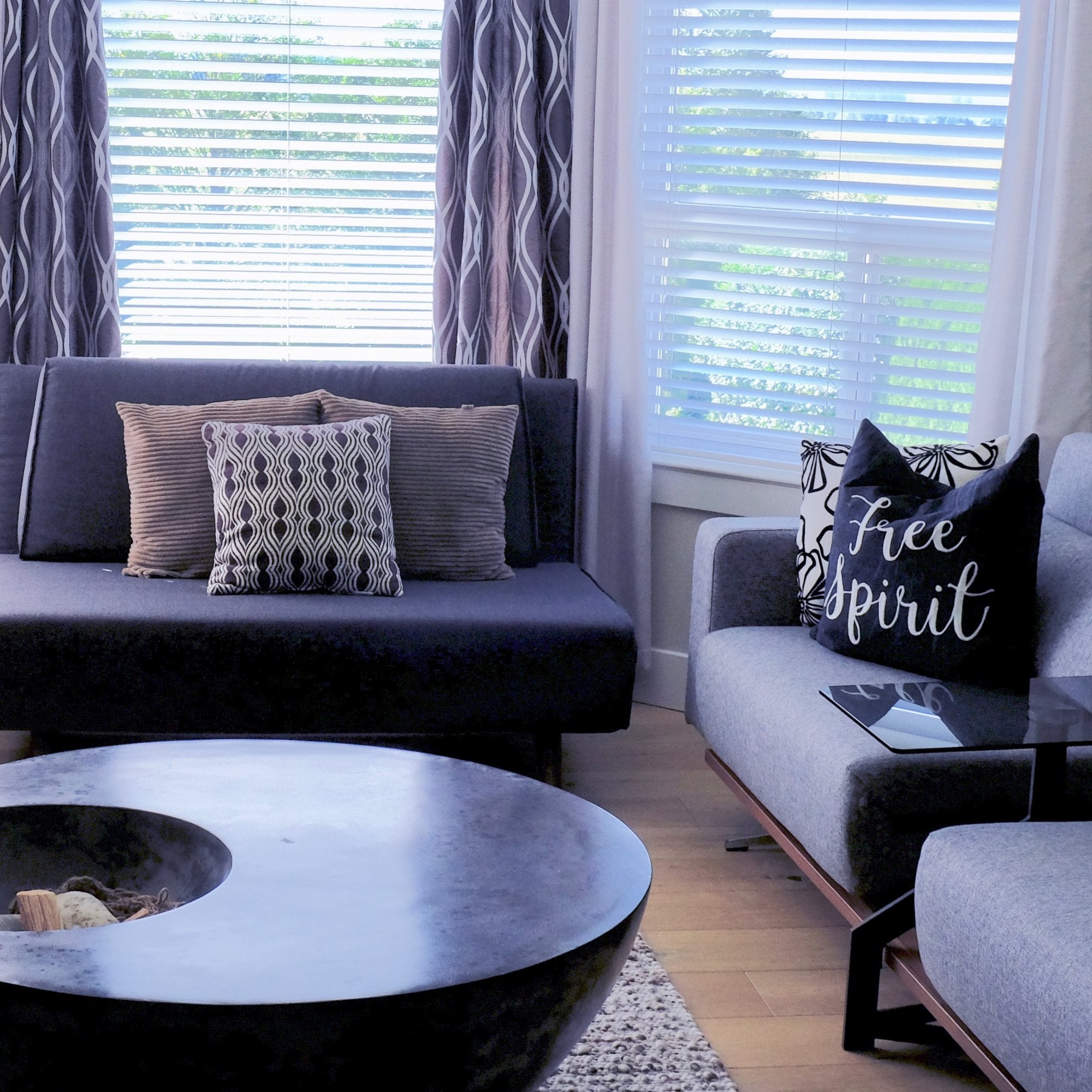 Fabula Roding 8 Light Floor Lamp - Polished Chrome, Black Marble & Smoked Glass