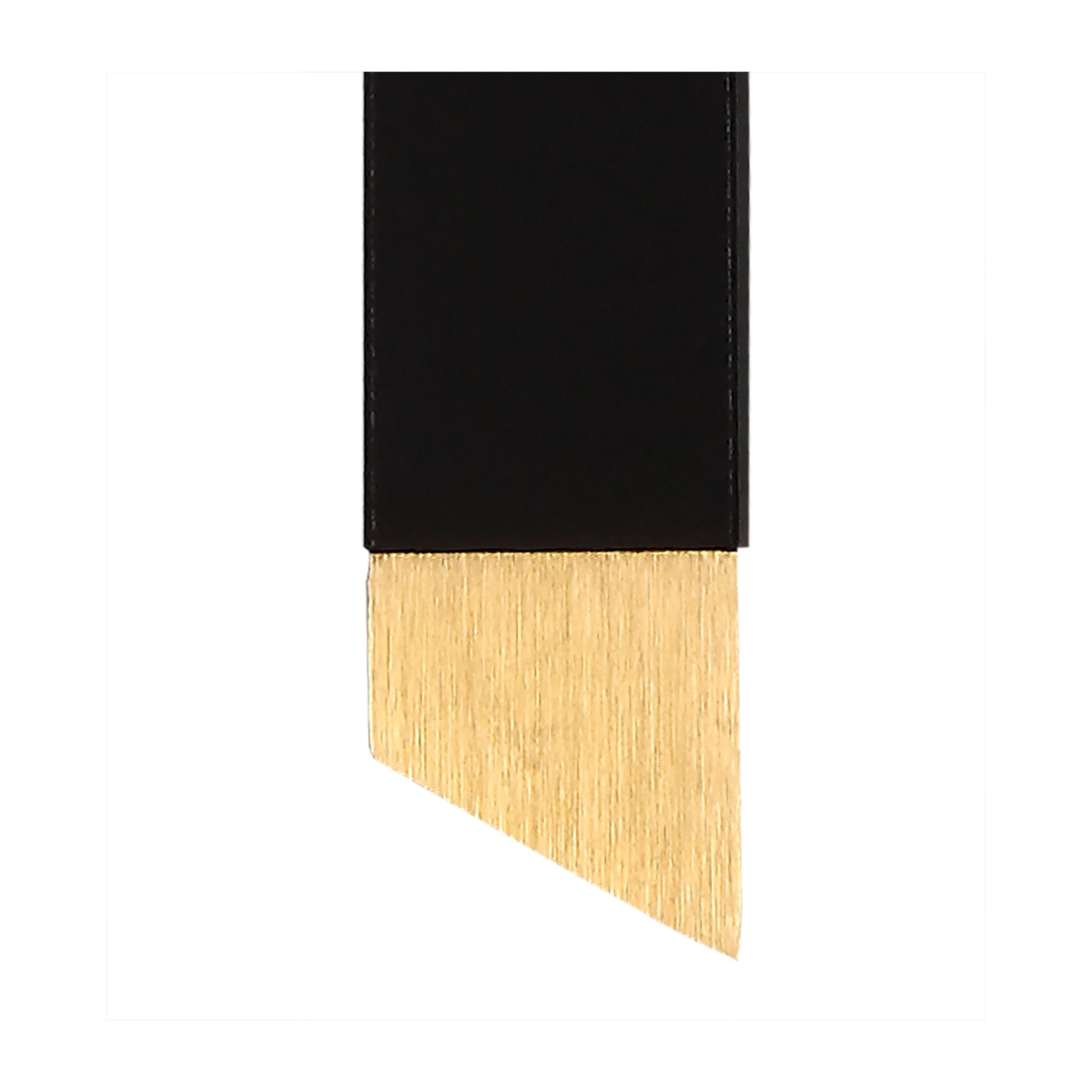 Fabula Shaftesbury LED Wall Lamp - Satin Gold & Sand Black