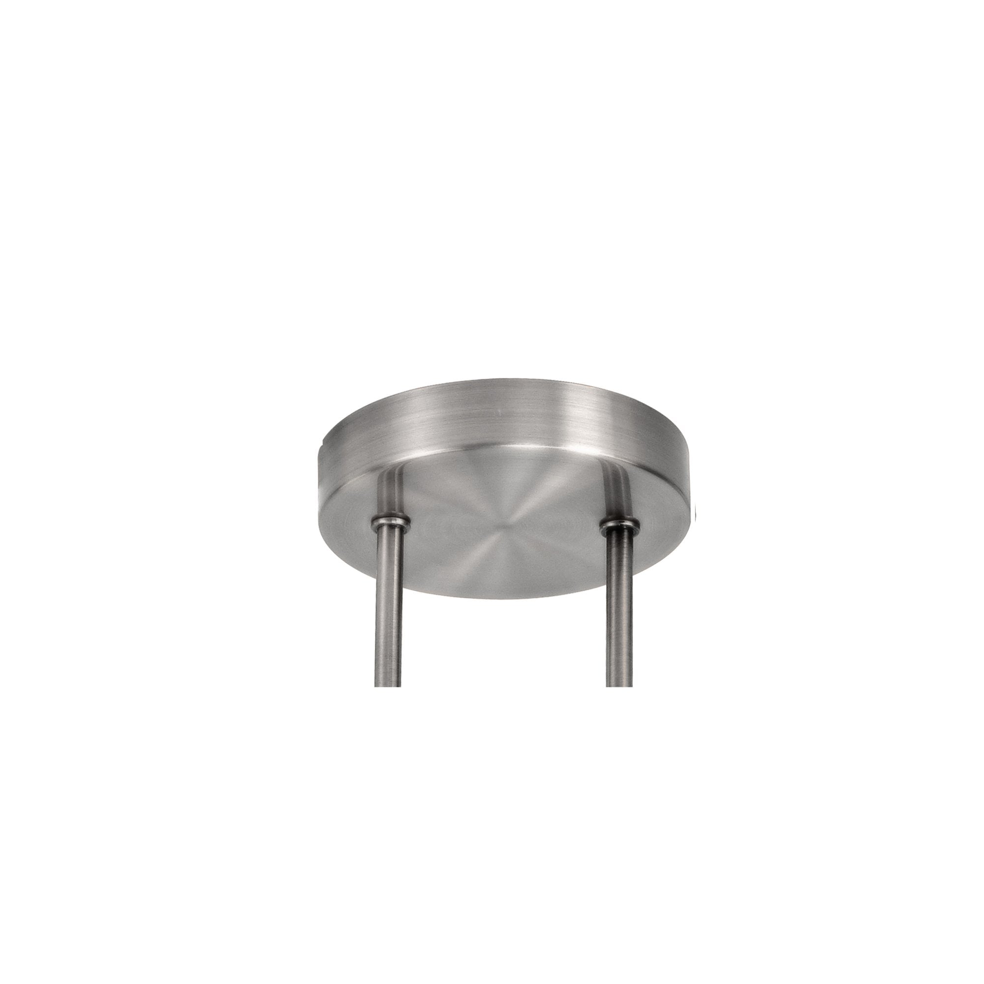 Fabula Roding 4 Light Semi-Flush Light - Polished Chrome, Smoked Glass