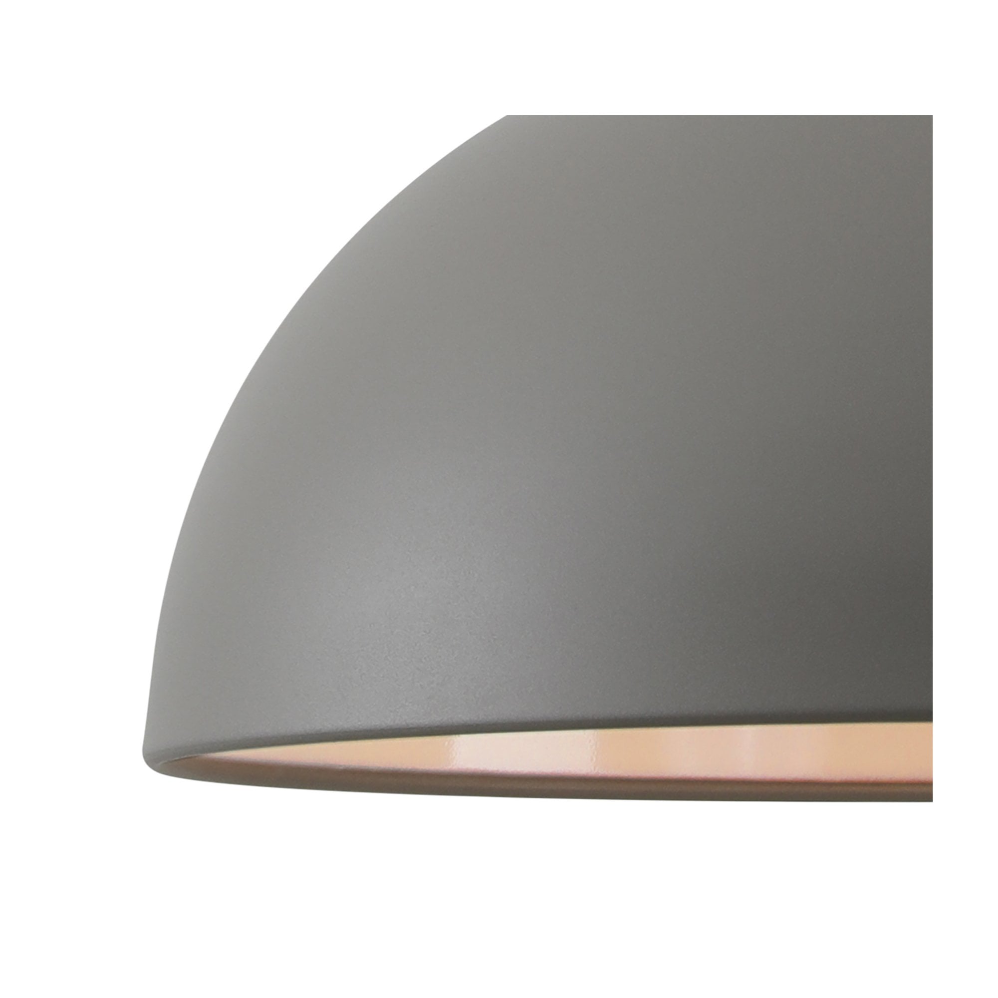 Fabula Victoria Small Pendant - Sand Grey