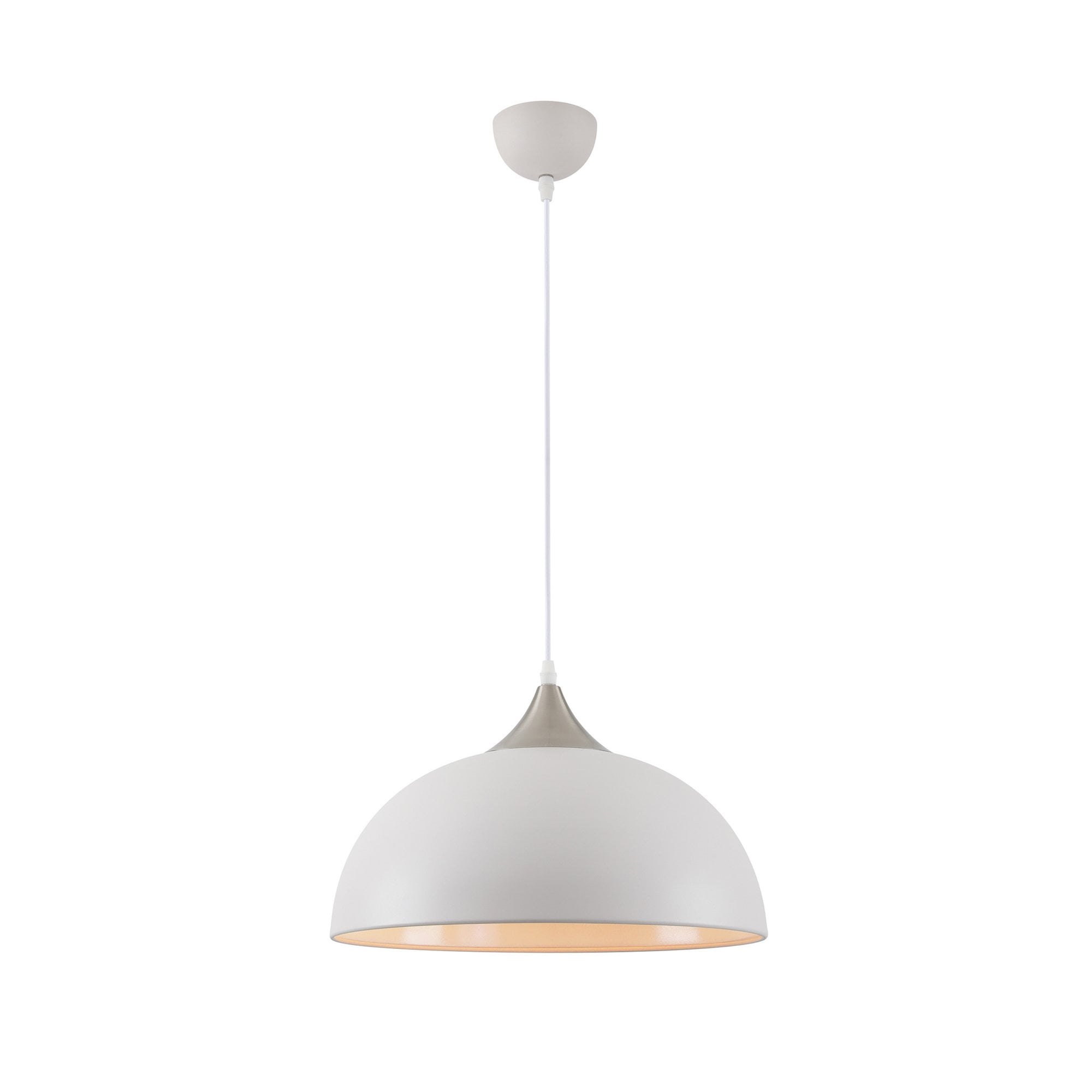 Fabula Victoria Small Pendant - Sand White