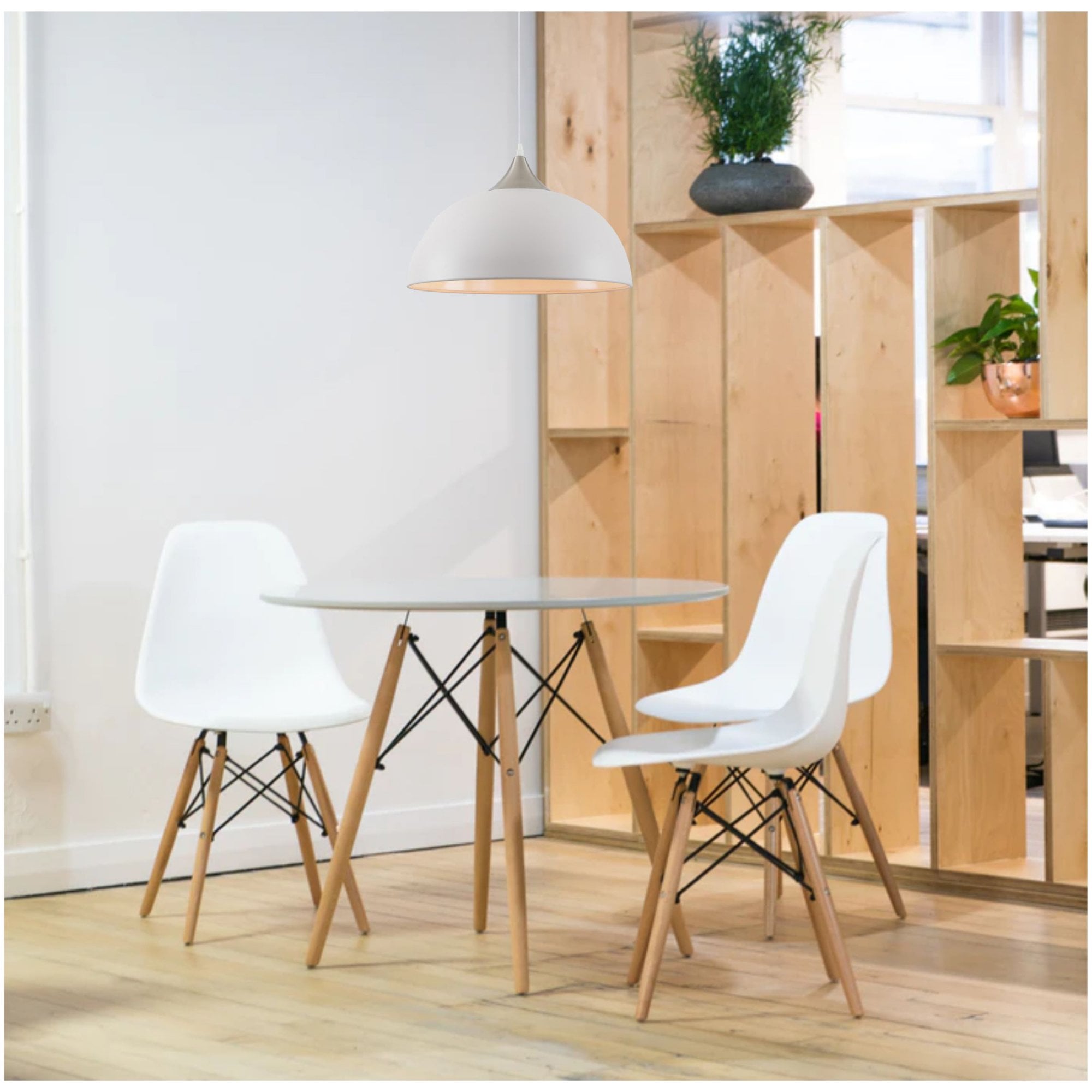 Fabula Victoria Small Pendant - Sand White