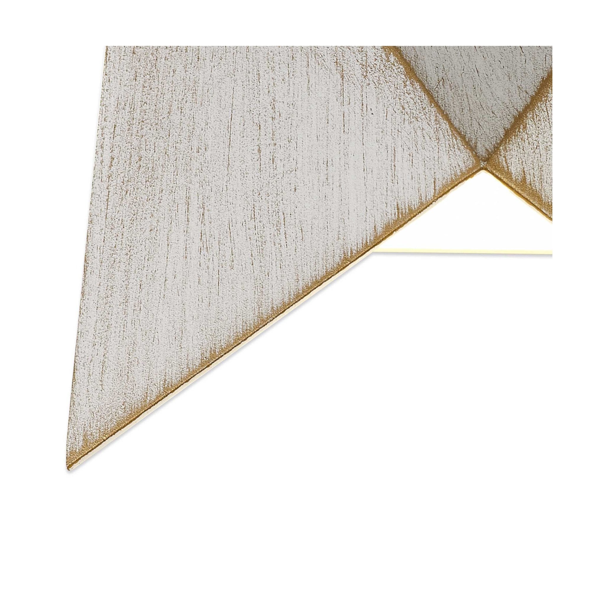 Fabula Greenwood LED Wall Lamp - White & Gold - IP54