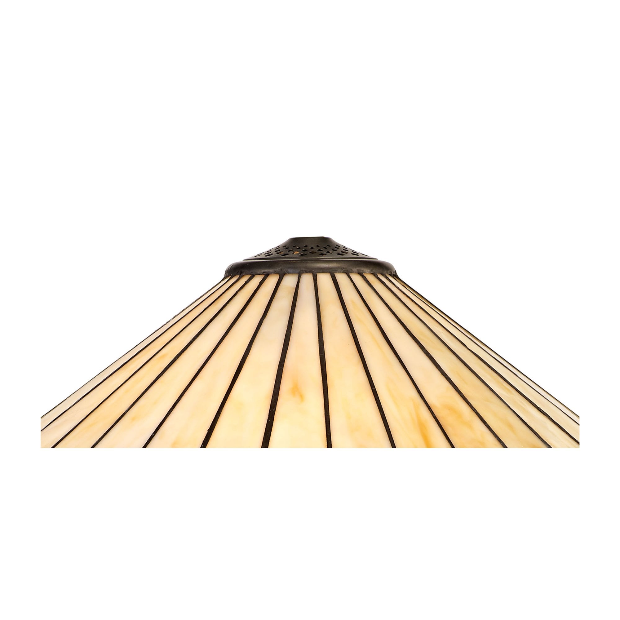 Fabula Westall 40cm Tiffany Shade - Amber & Cream - Shade Only