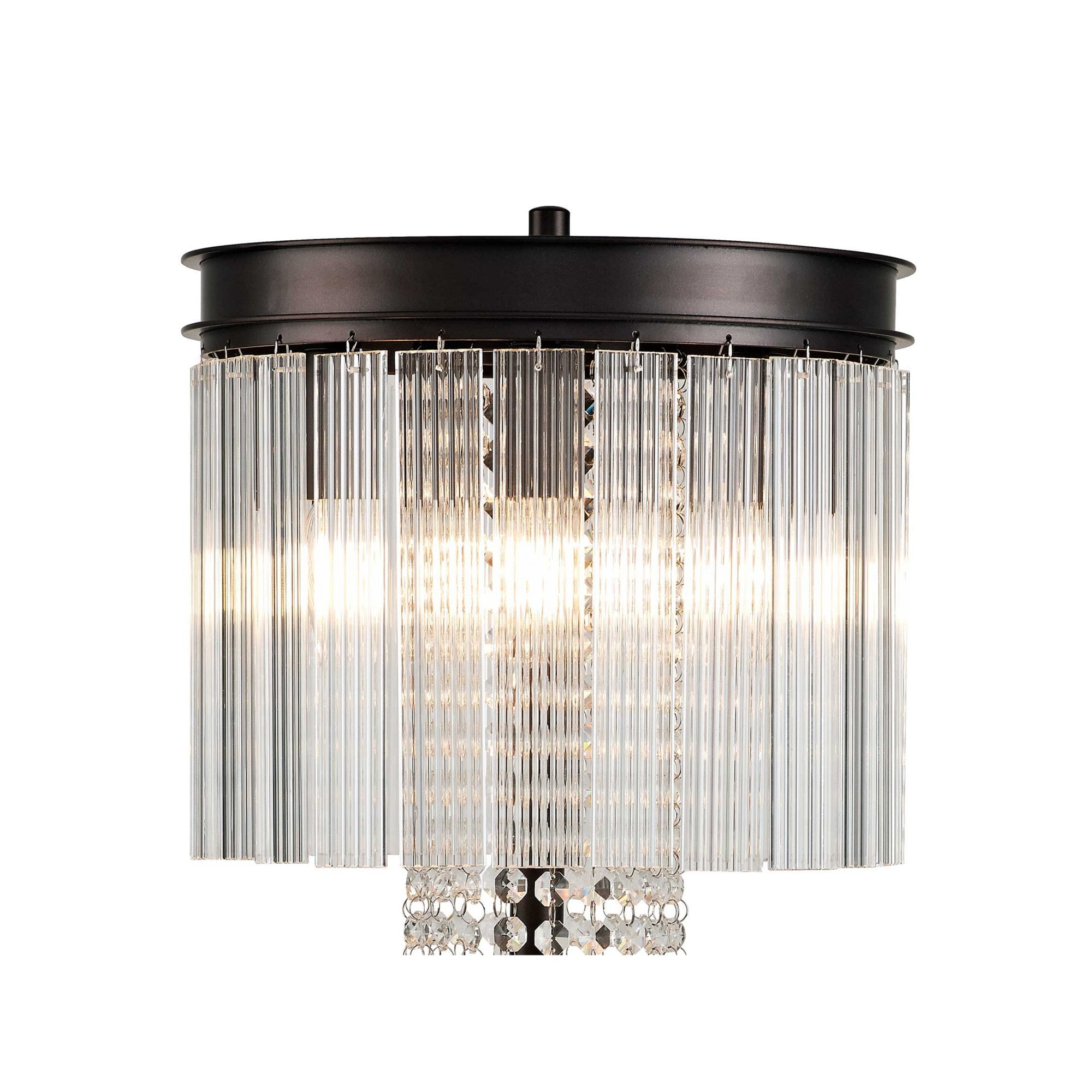 Fabula Malford 6 Light Table Lamp - Brown Oxide