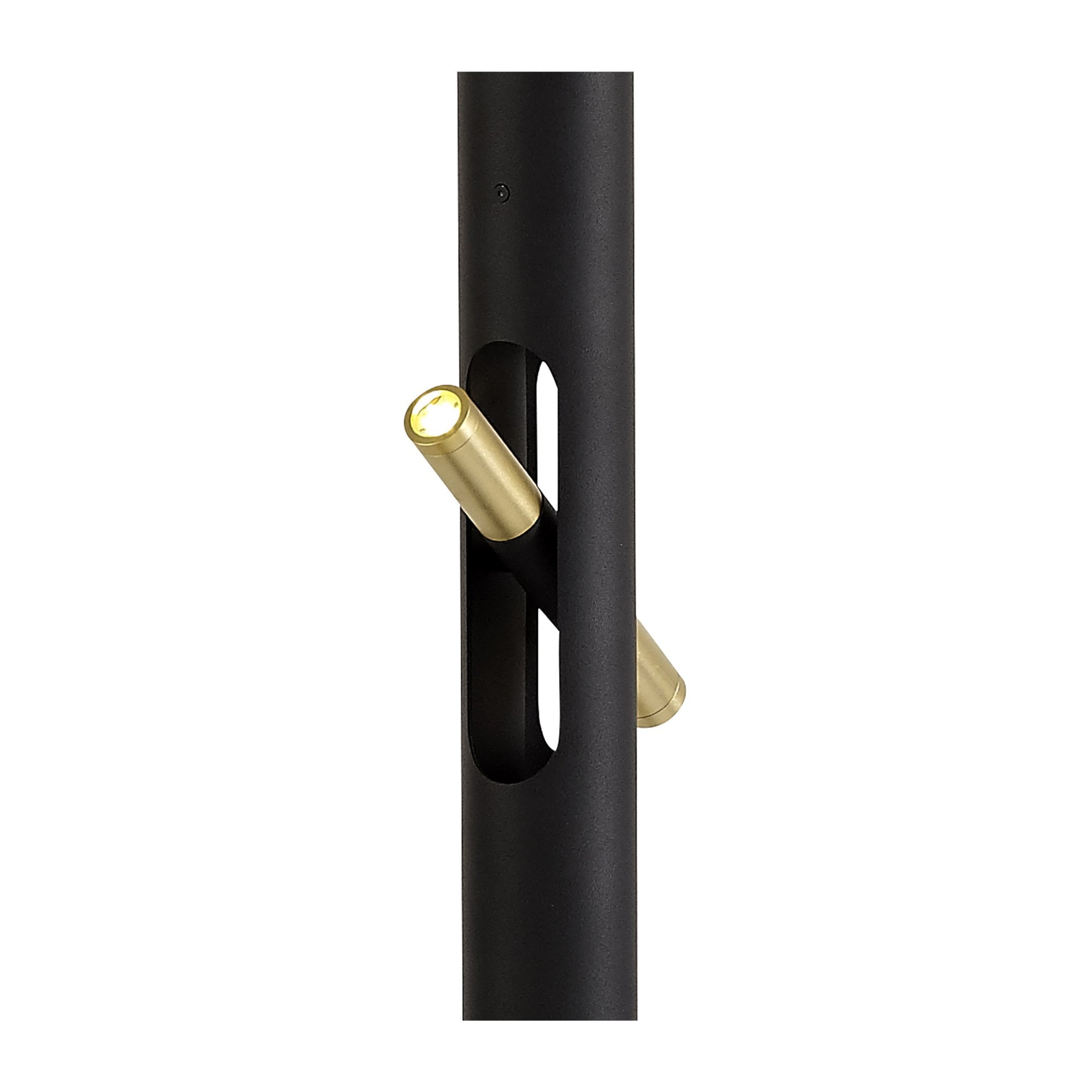 Fabula Riverside 6 Light LED Floor Lamp - Sand Black & Gold