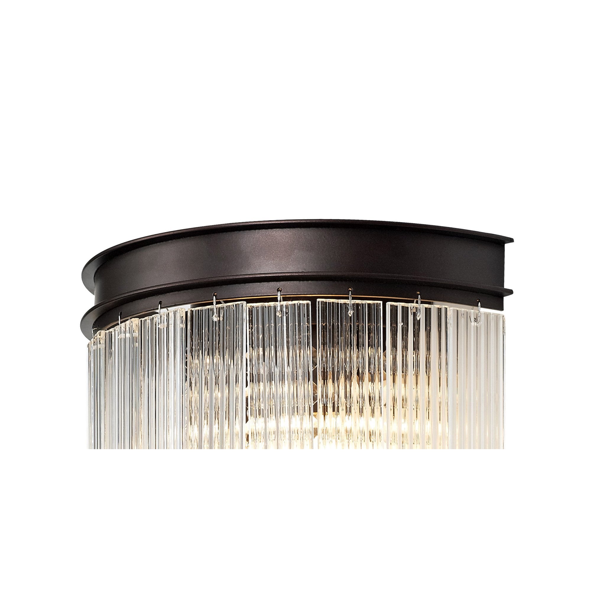 Fabula Malford 2 Light Wall Light - Brown Oxide