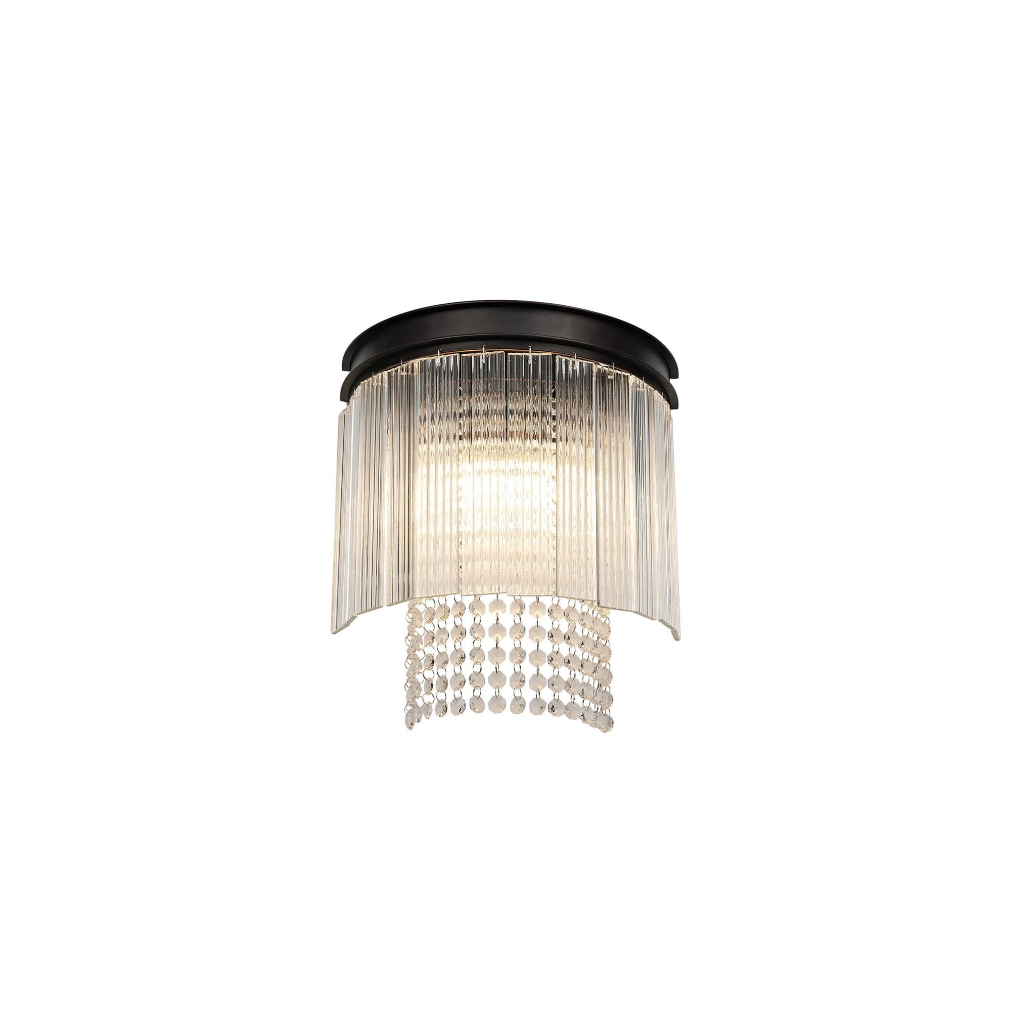 Fabula Malford 2 Light Wall Light - Brown Oxide