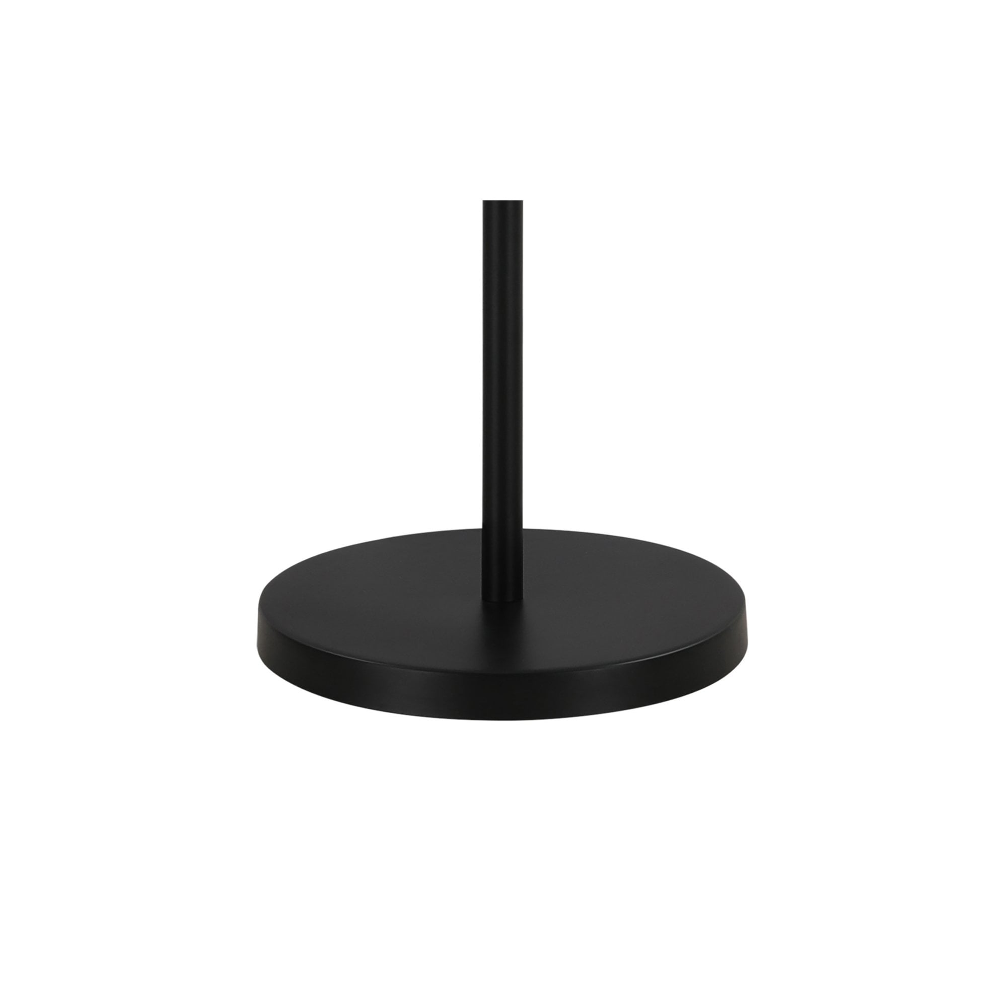 Fabula Leicester Single Adjustable Floor Lamp - Matt Black & Khaki