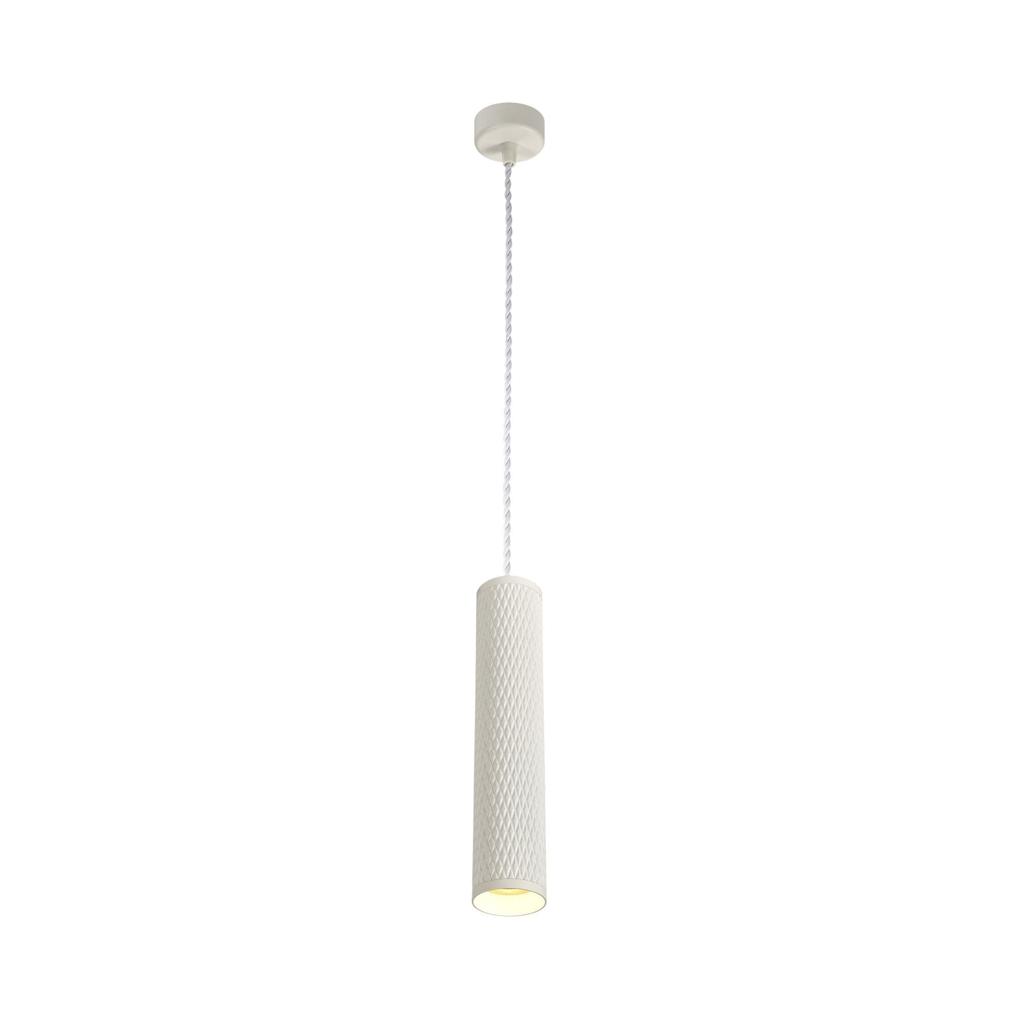 Fabula Summerfield Single 30cm Pendant - Sand White