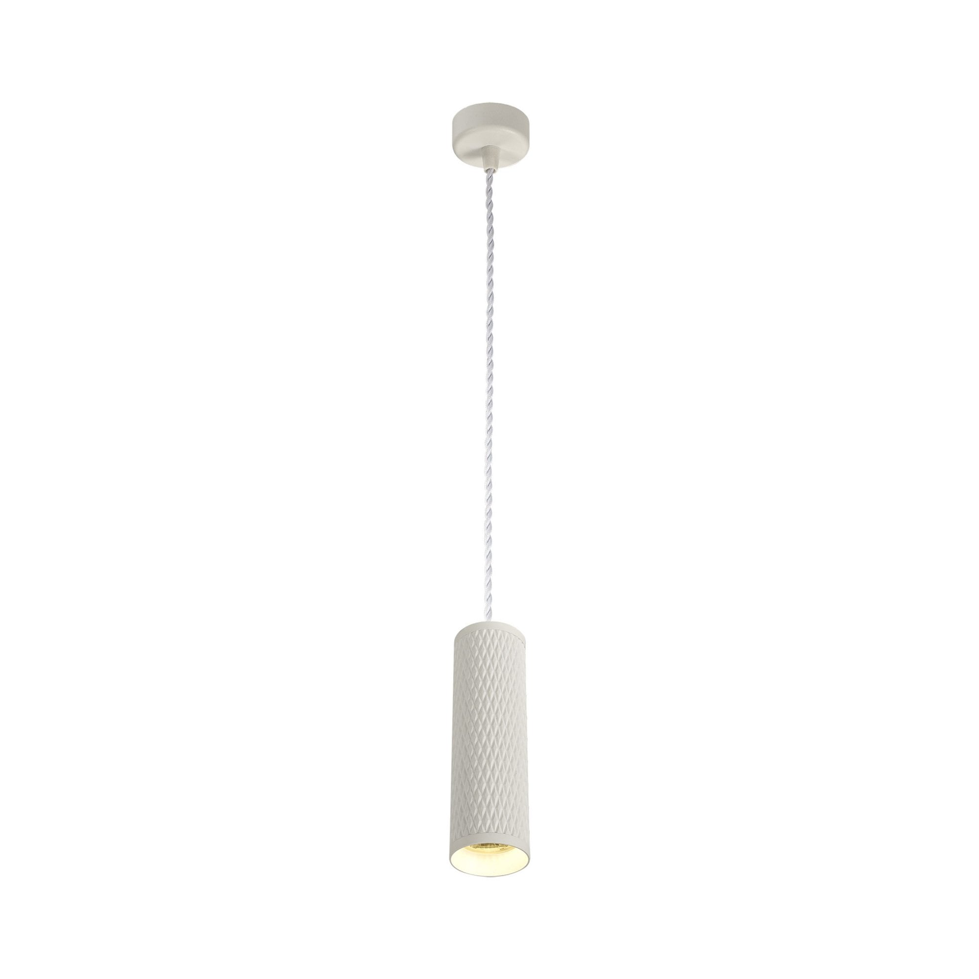 Fabula Summerfield Single 20cm Pendant - Sand White