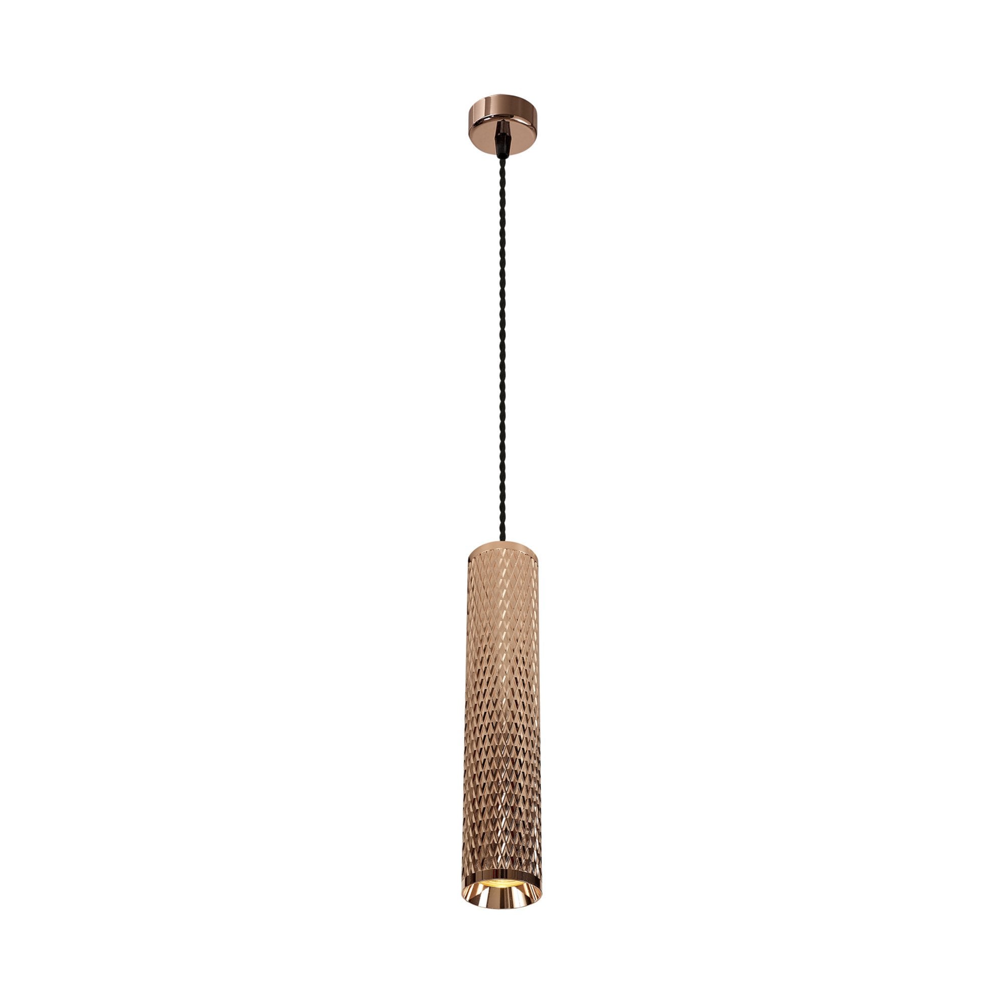 Fabula Summerfield Single 30cm Pendant - Rose Gold
