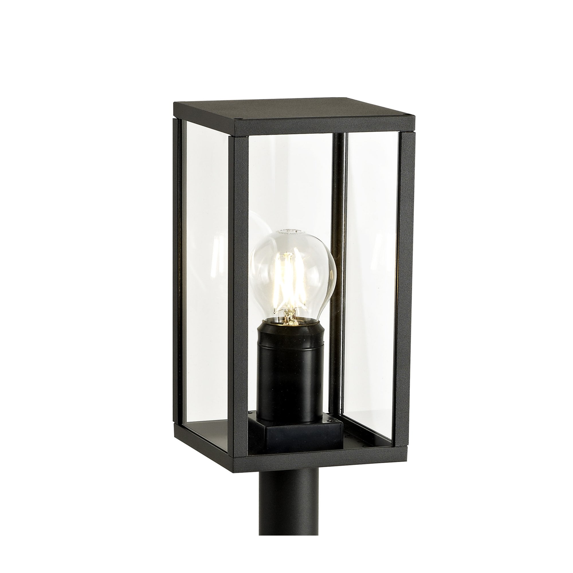 Fabula Honeycroft Tall Post - Graphite Black - IP54