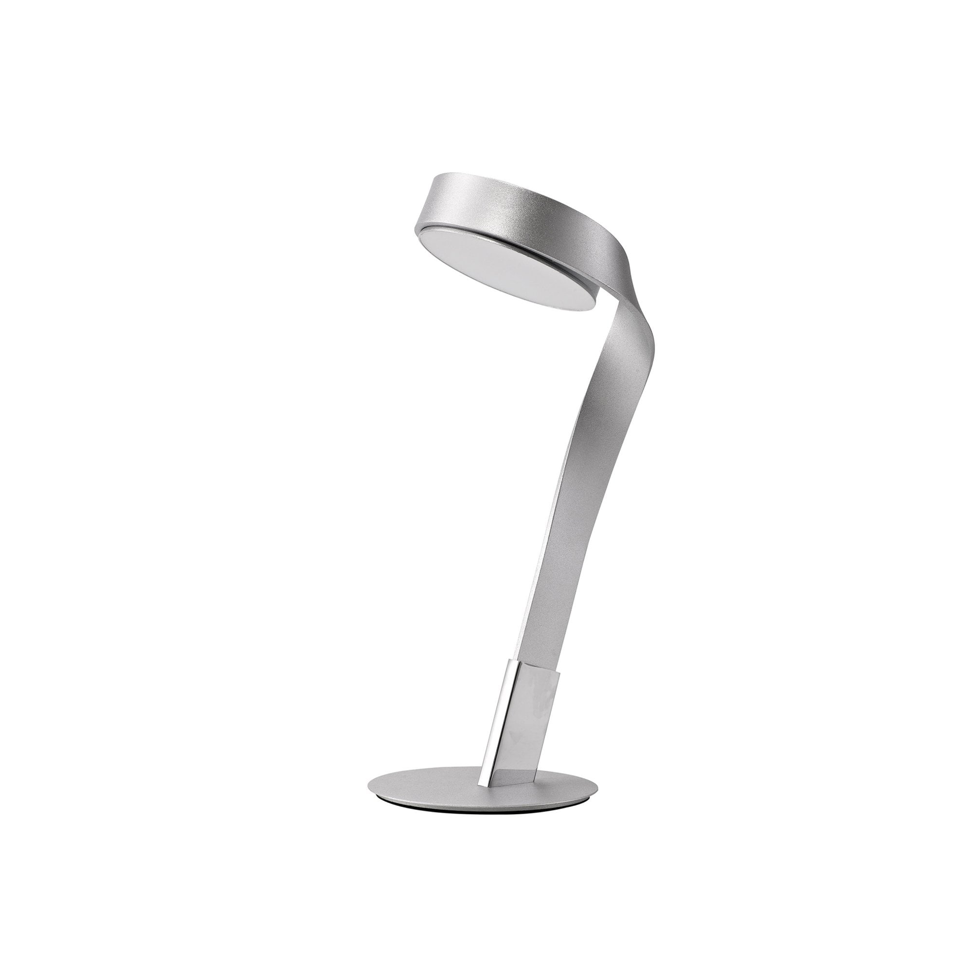 Fabula Sylvan LED Table Lamp - Silver & Polished Chrome