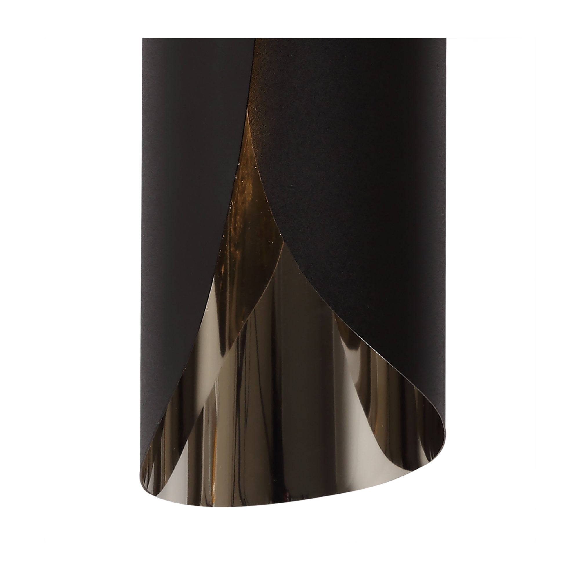 Fabula Monkhams LED Wall Lamp - Sand Black & Polished Chrome