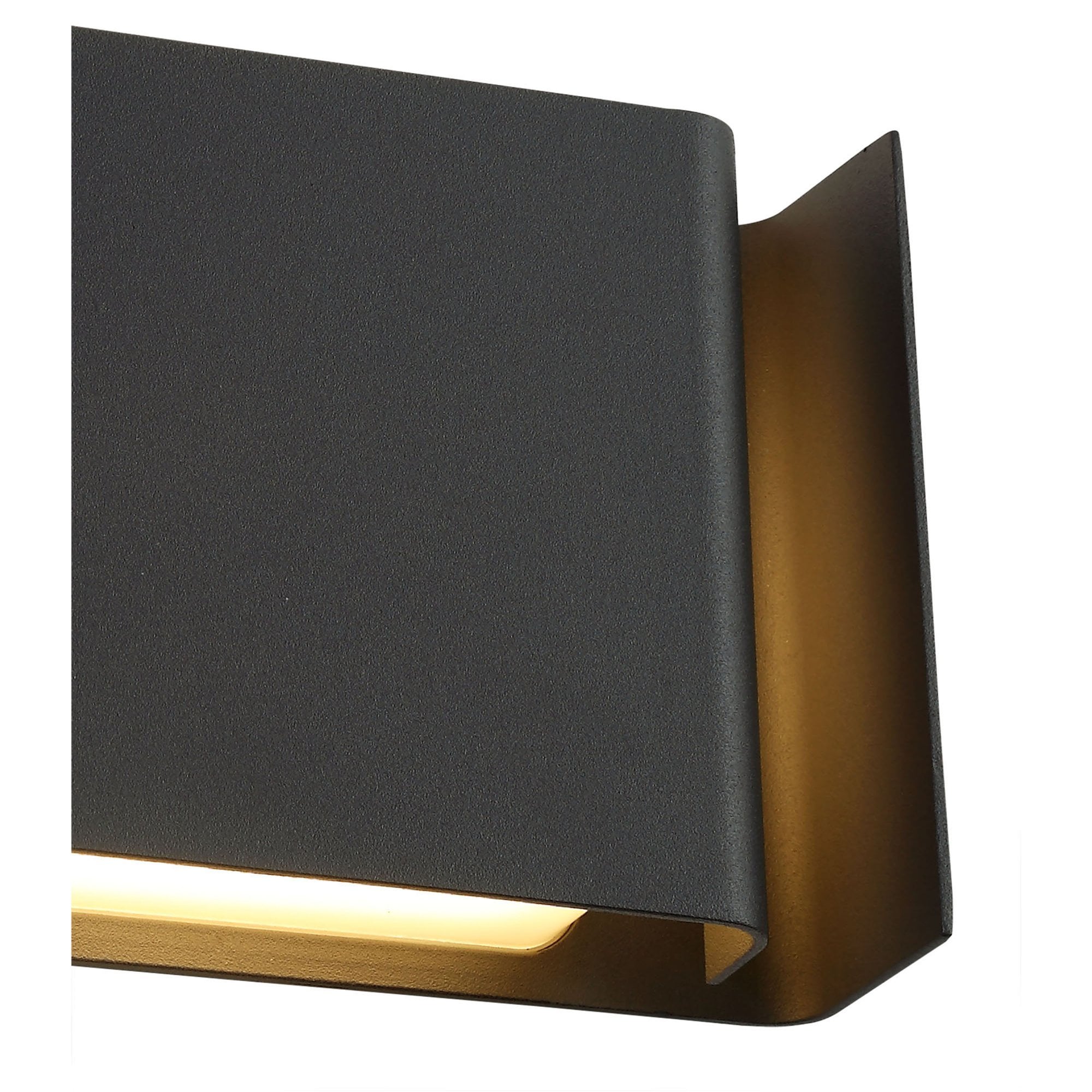 Fabula Seymour 2 Light LED Wall Lamp - Anthracite - IP54