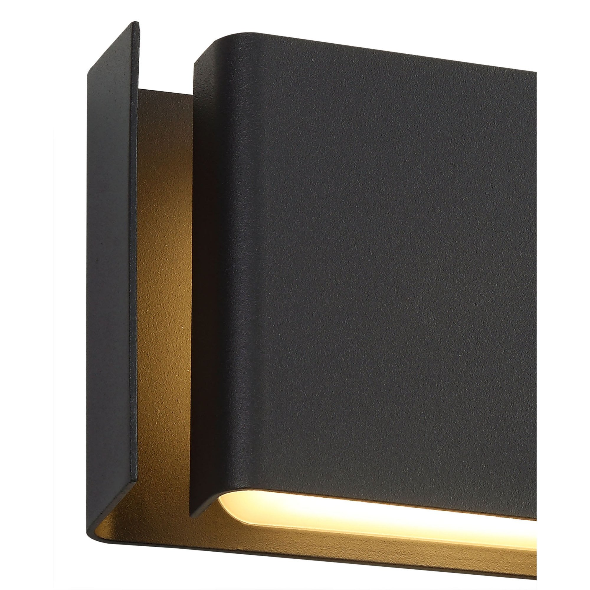 Fabula Seymour 2 Light LED Wall Lamp - Anthracite - IP54