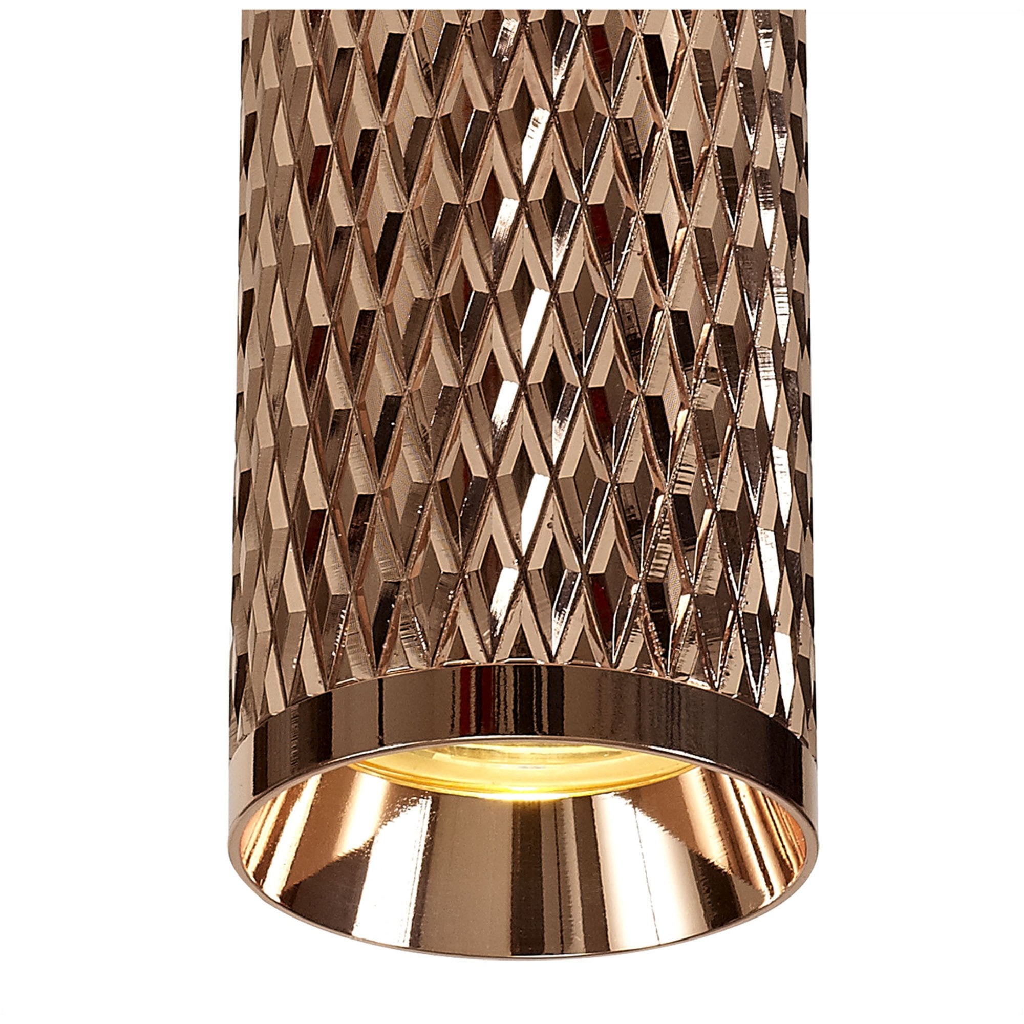 Fabula Summerfield Single 30cm Ceiling Spot Light - Rose Gold
