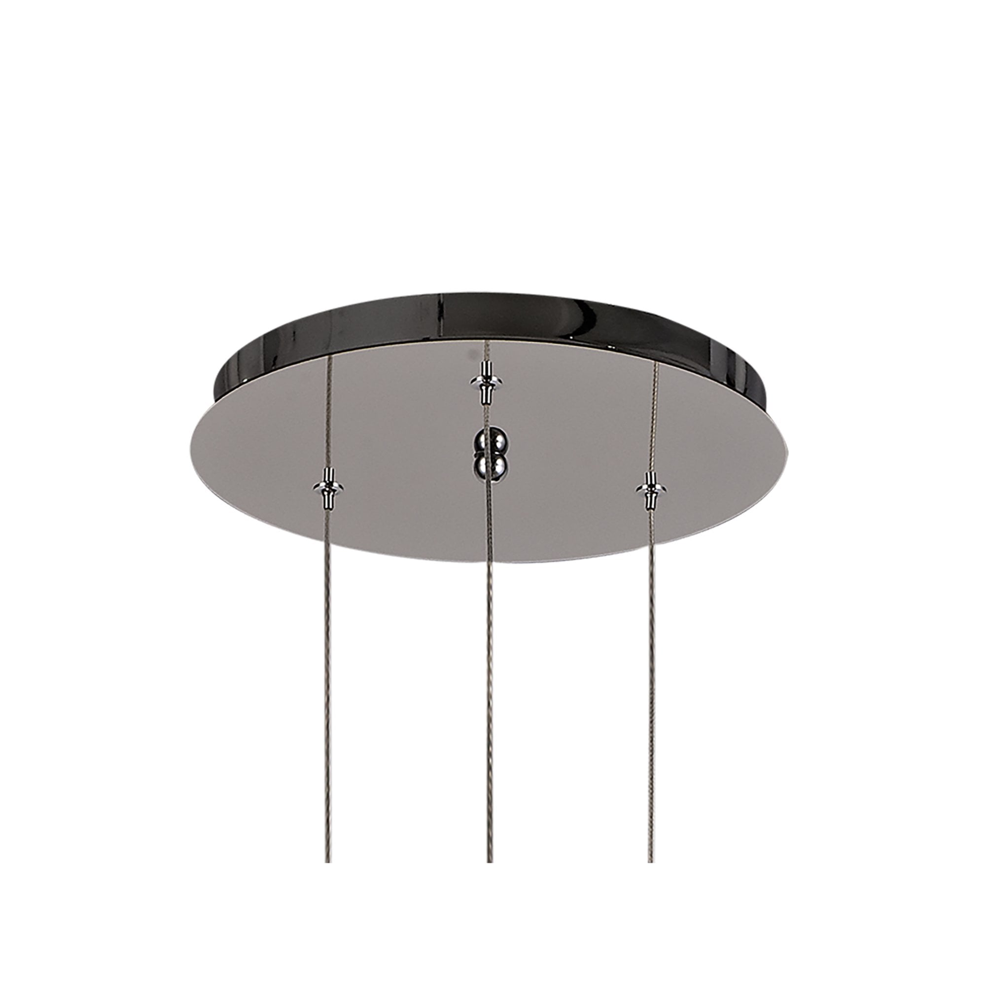 Fabula Albion 3 Light Round Pendant - Polished Chrome