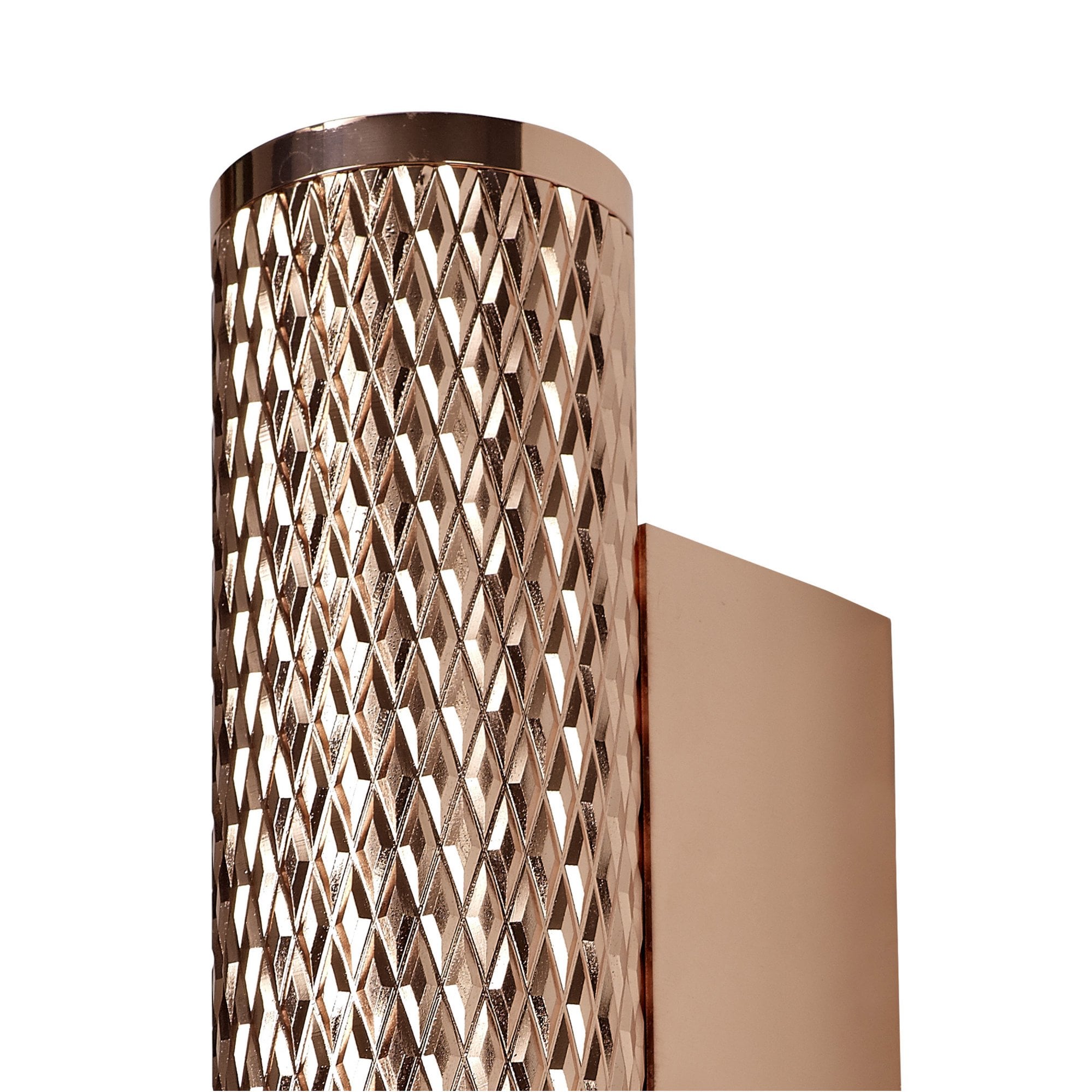 Fabula Summerfield 2 Light Wall Lamp - Rose Gold