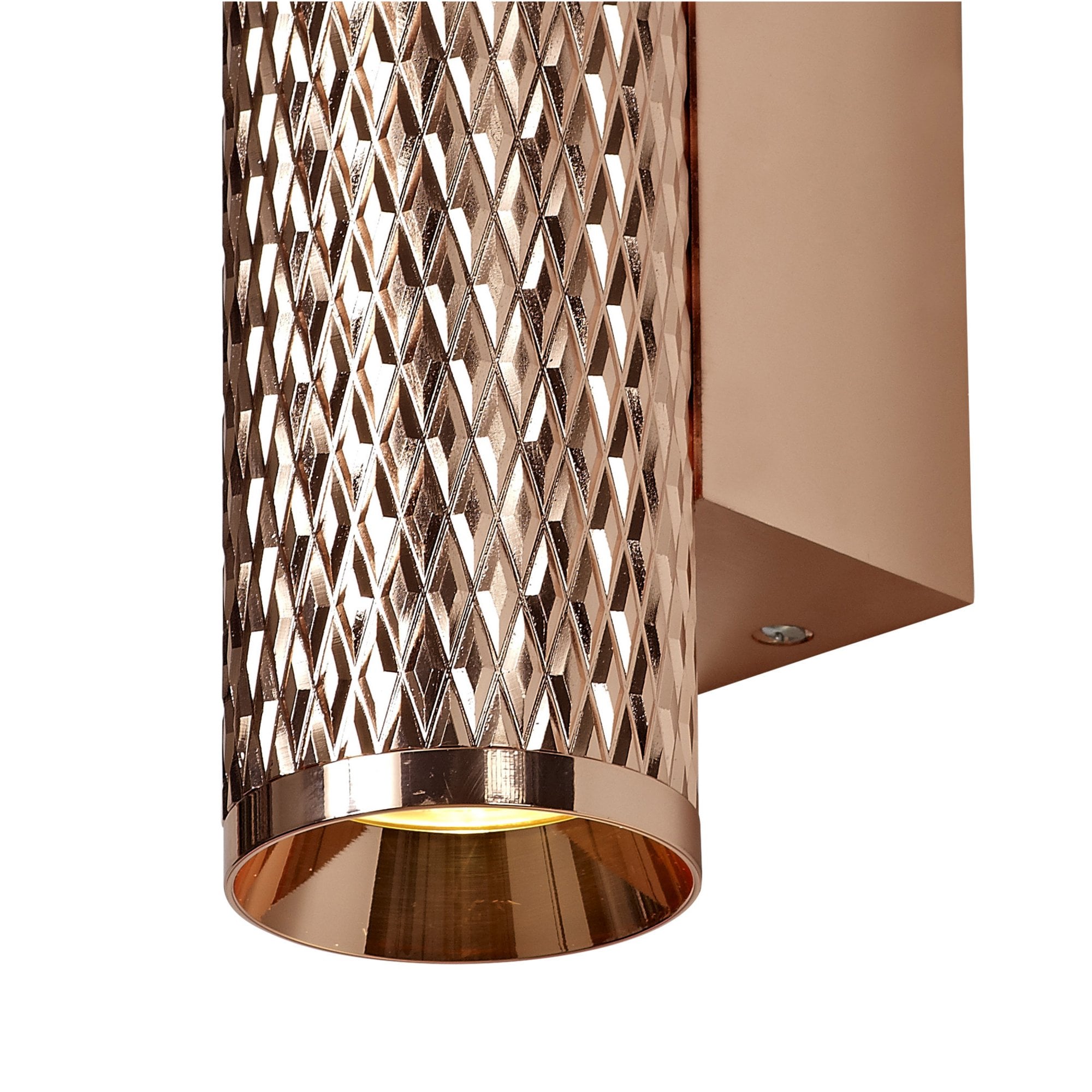 Fabula Summerfield 2 Light Wall Lamp - Rose Gold