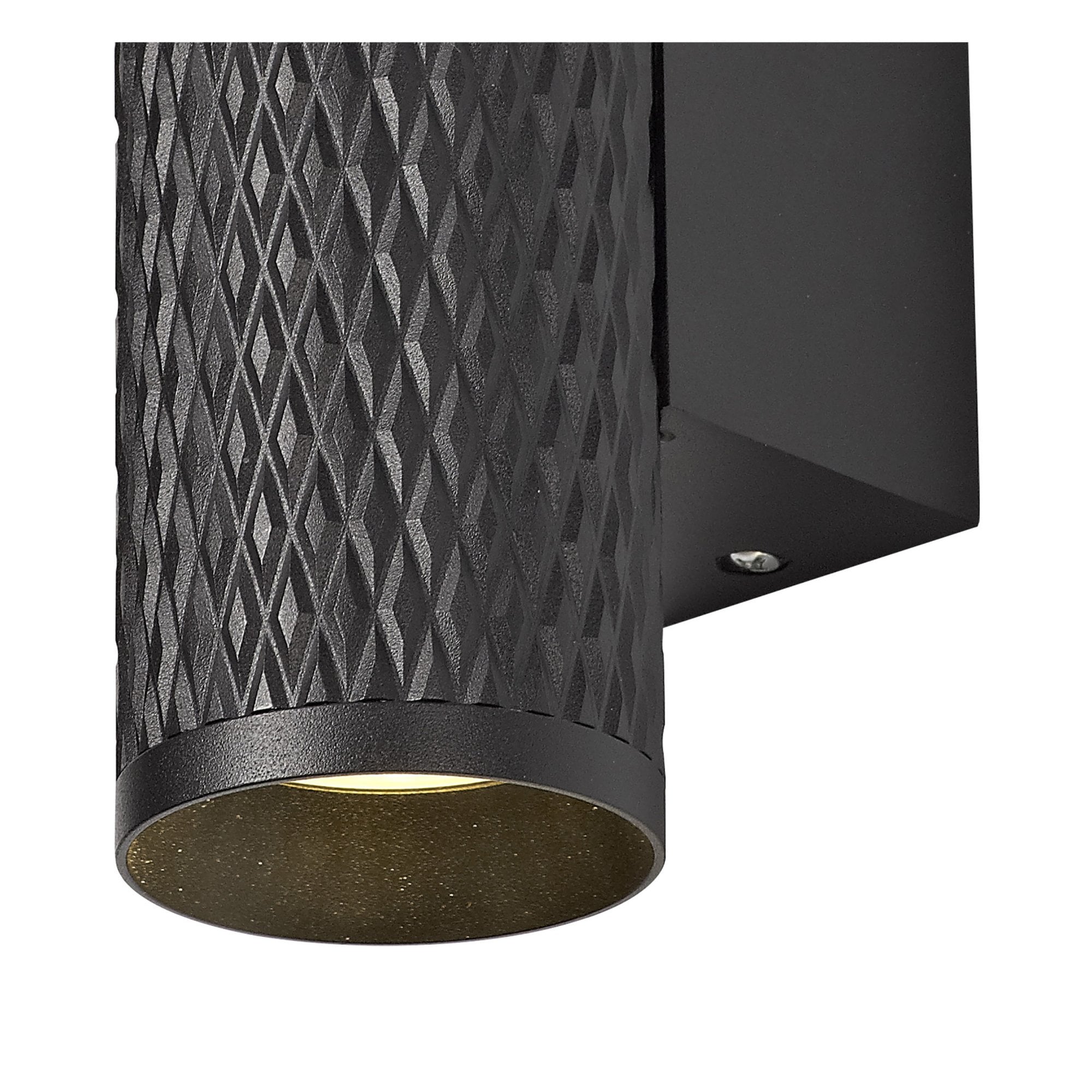 Fabula Summerfield 2 Light Wall Lamp - Sand Black