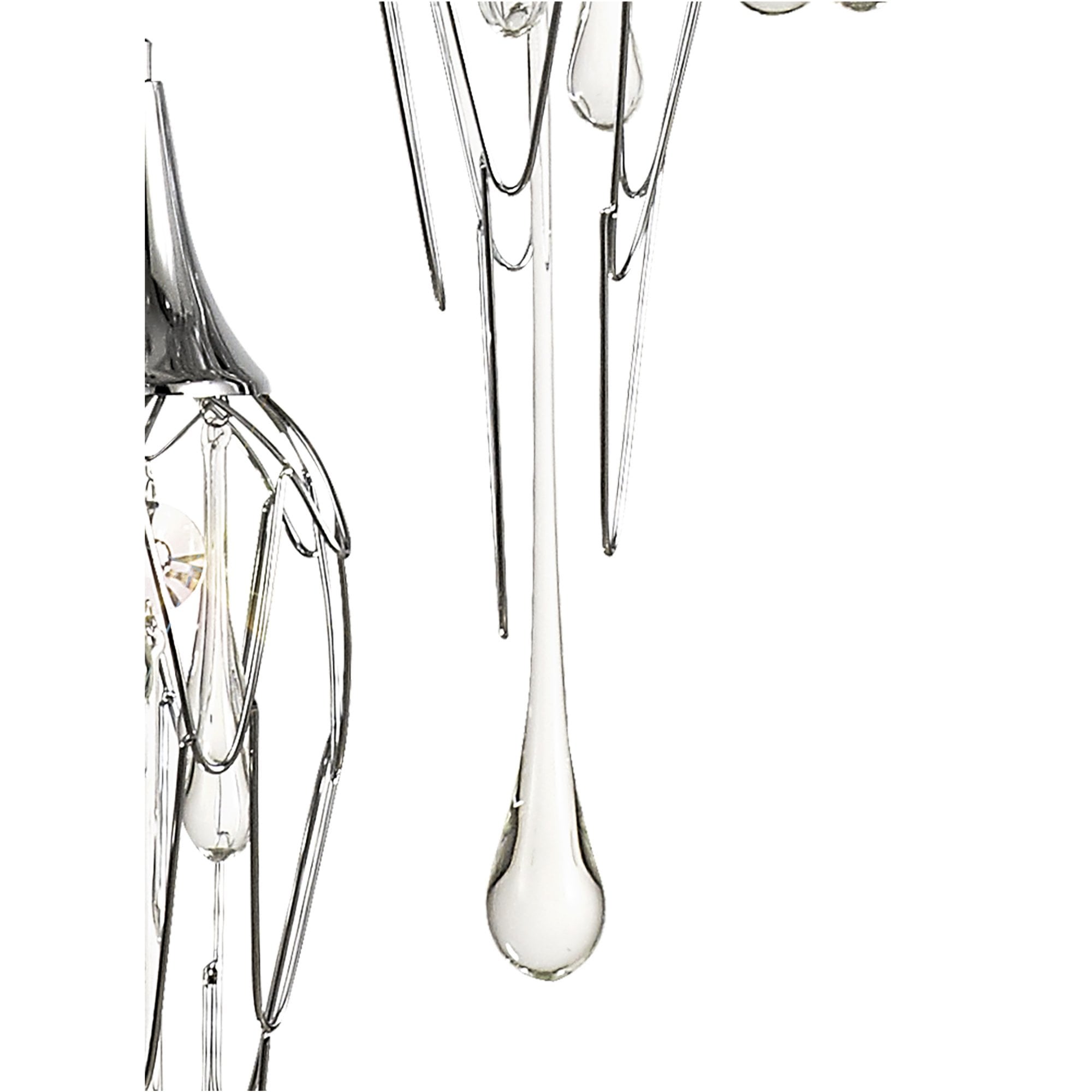 Fabula Albion 18 Light Round Pendant - Polished Chrome