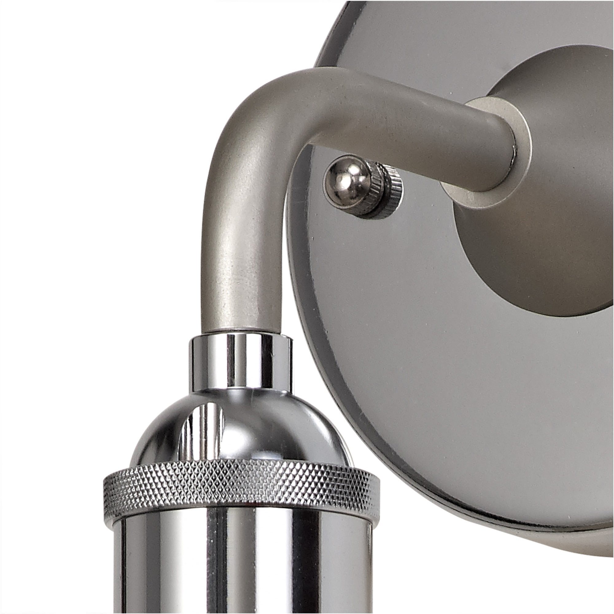 Fabula Avondale Wall Lamp - Titanium Silver & Polished Chrome - IP65