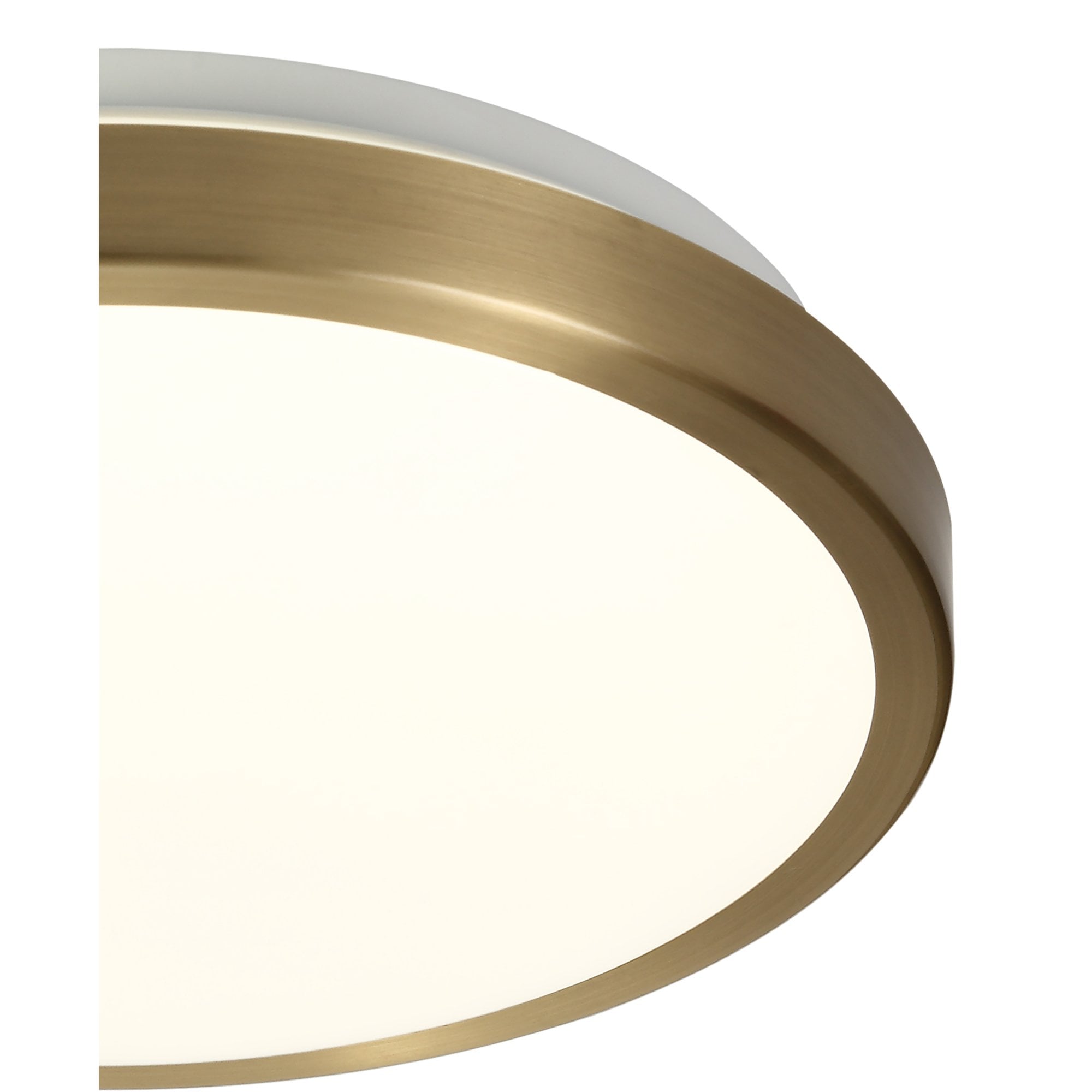 Fabula Ibbetson Dimmable LED Flush Light - Soft Bronze & White - IP44