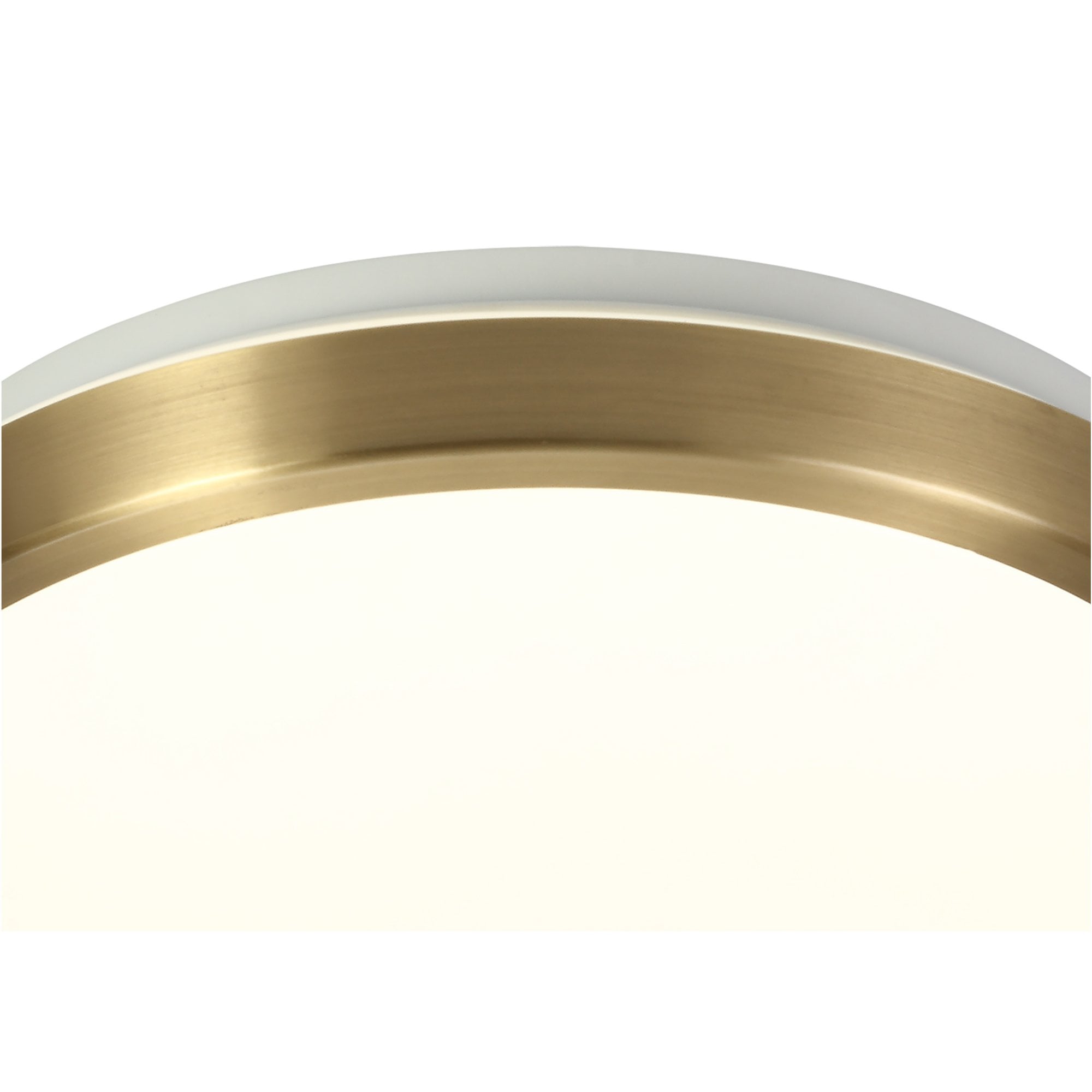 Fabula Ibbetson Dimmable LED Flush Light - Soft Bronze & White - IP44