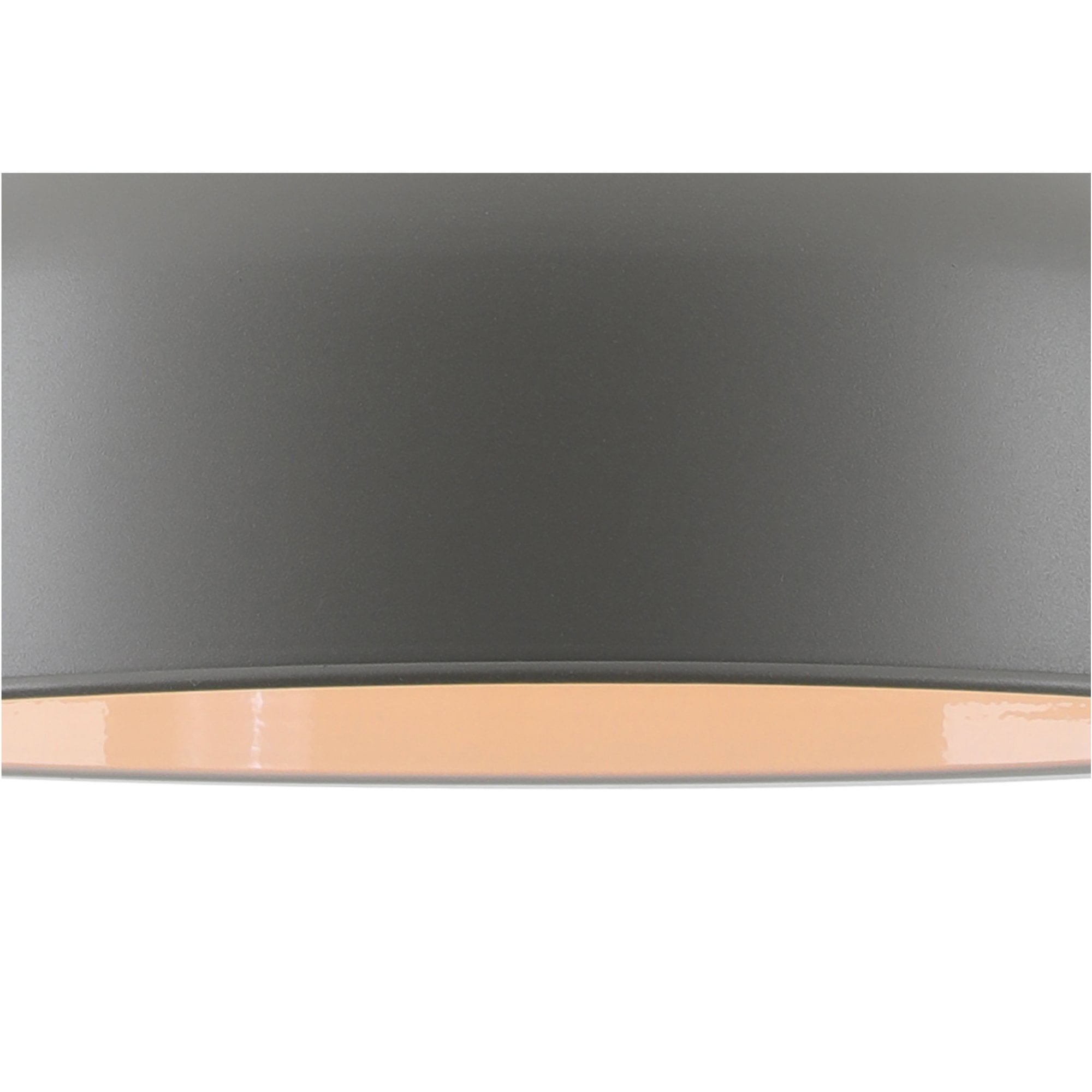 Fabula Forest Single Medium Pendant - Sand Grey & Copper