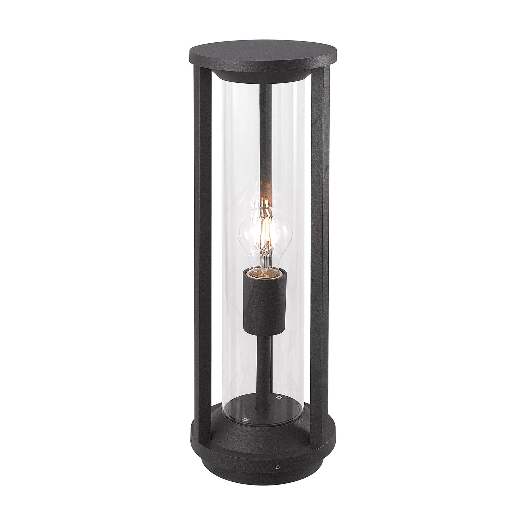 Fabula Highland Large Single Post Lamp - Anthracite - IP65