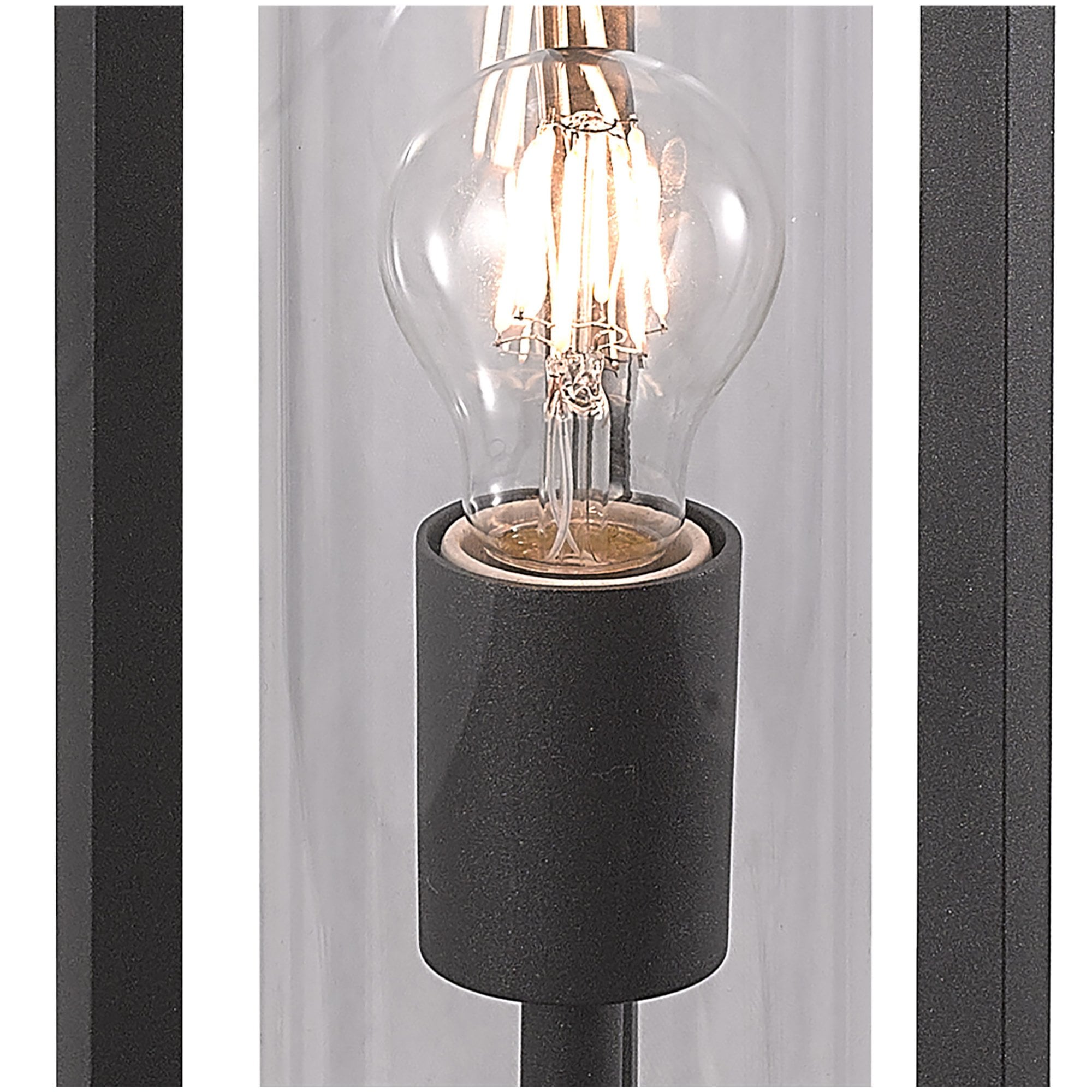 Fabula Highland Large Single Post Lamp - Anthracite - IP65